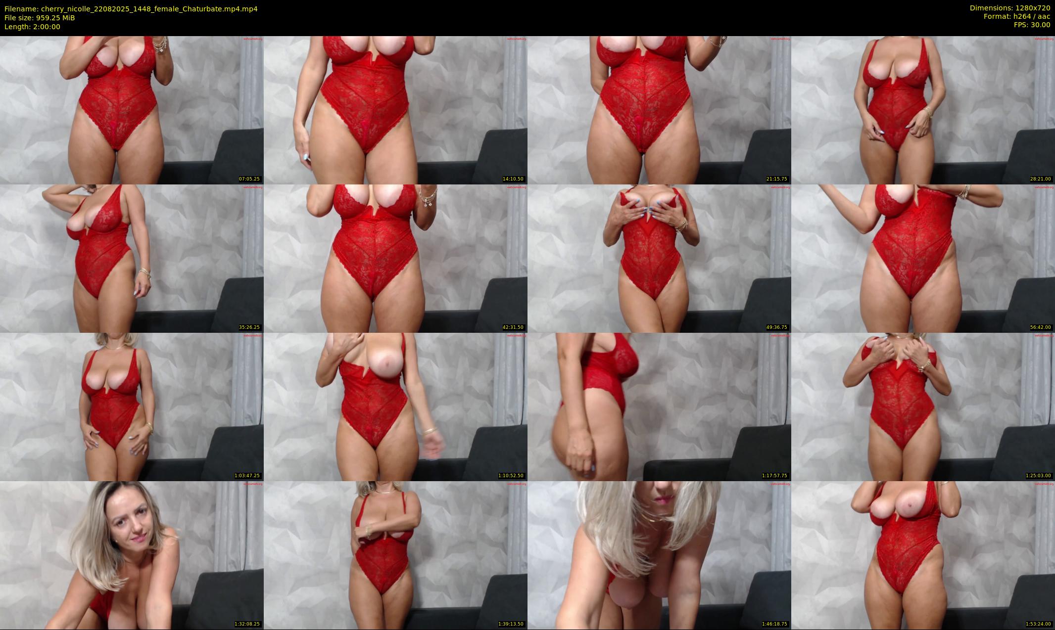 cherry_nicolle — 120 minute Chaturbate female cam show recording, 720p, Aug 22, 2025