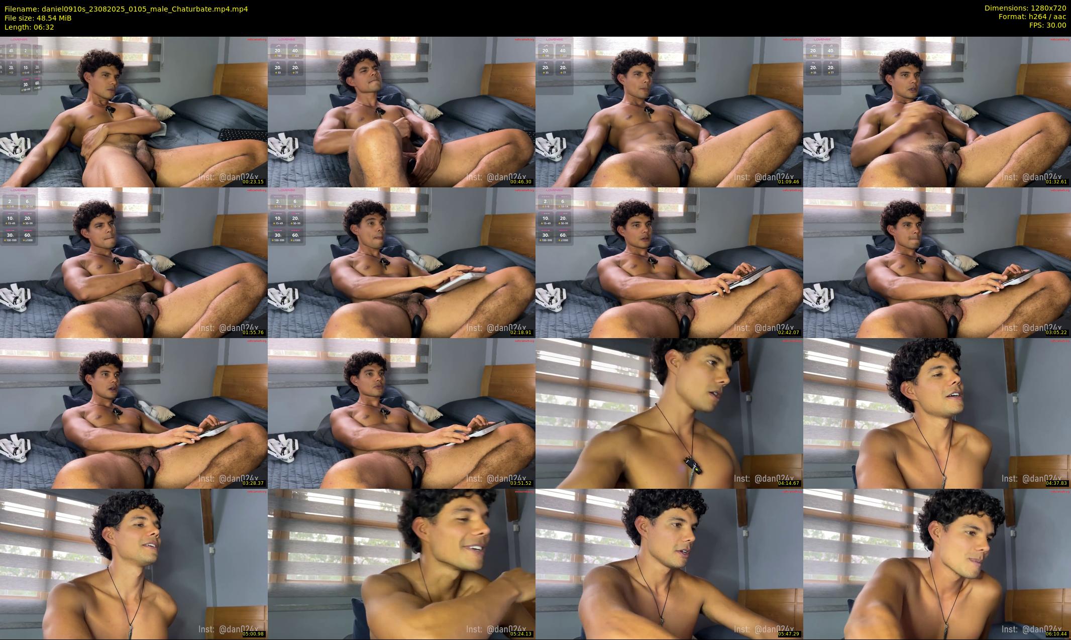 daniel0910s — 7 minute Chaturbate male cam show recording, 720p, Aug 23, 2025
