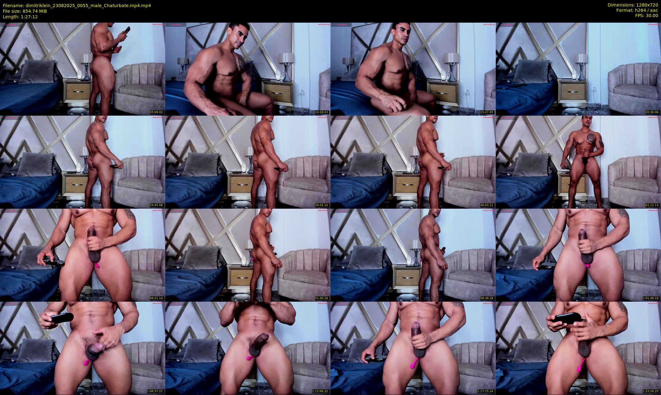 dimitriklein — 88 minute Chaturbate male cam show recording, 720p, Aug 23, 2025