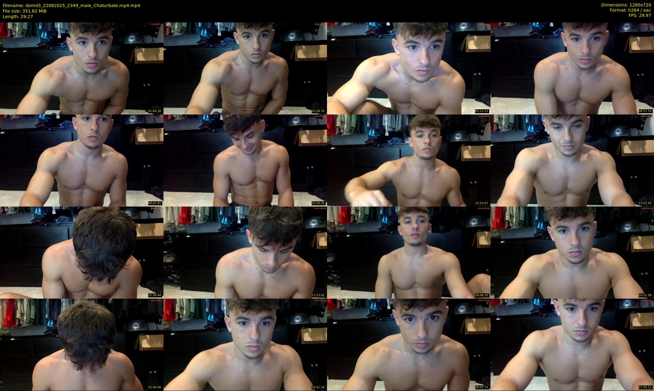domd3 — 30 minute Chaturbate male cam show recording, 720p, Aug 22, 2025