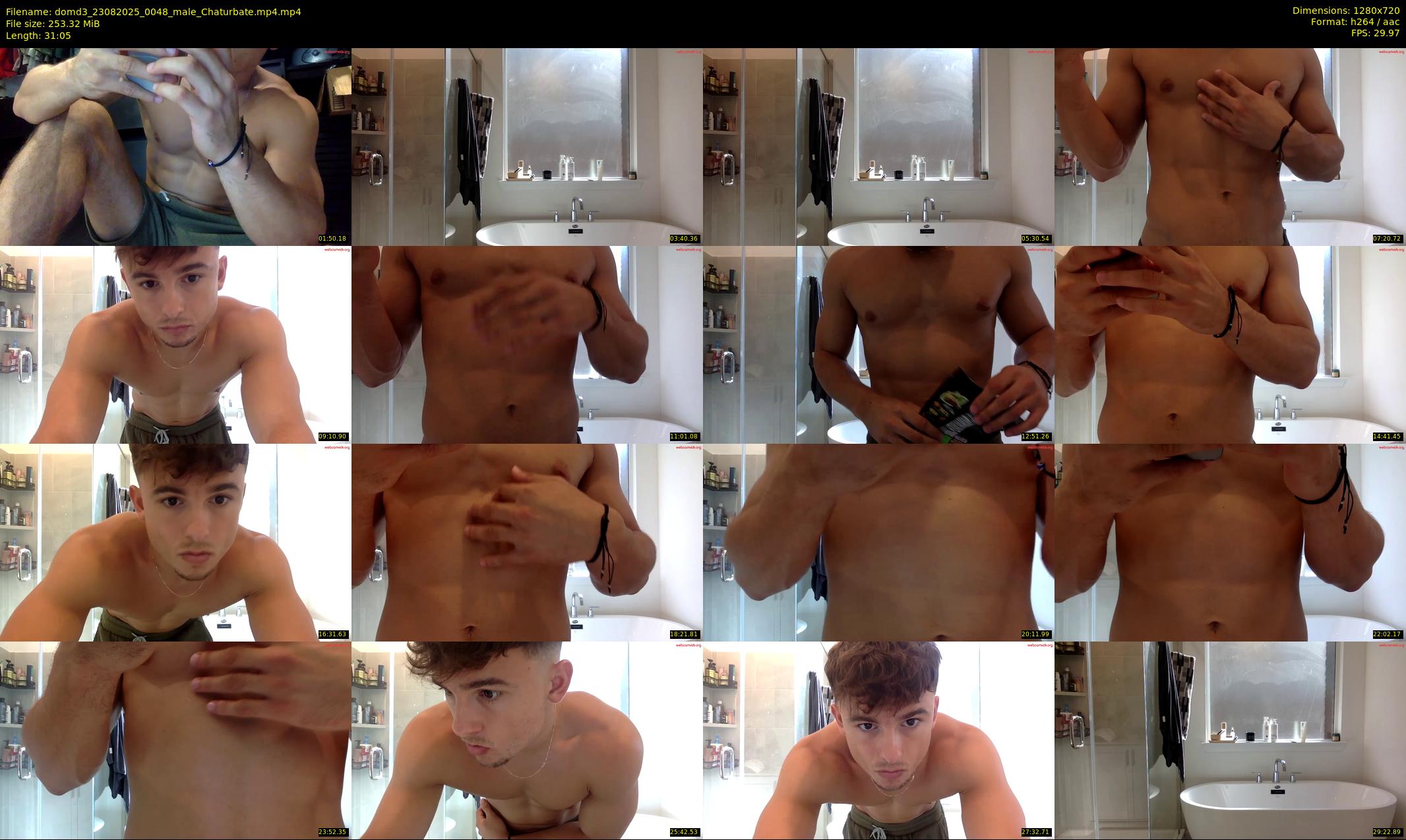 domd3 — 32 minute Chaturbate male cam show recording, 720p, Aug 23, 2025