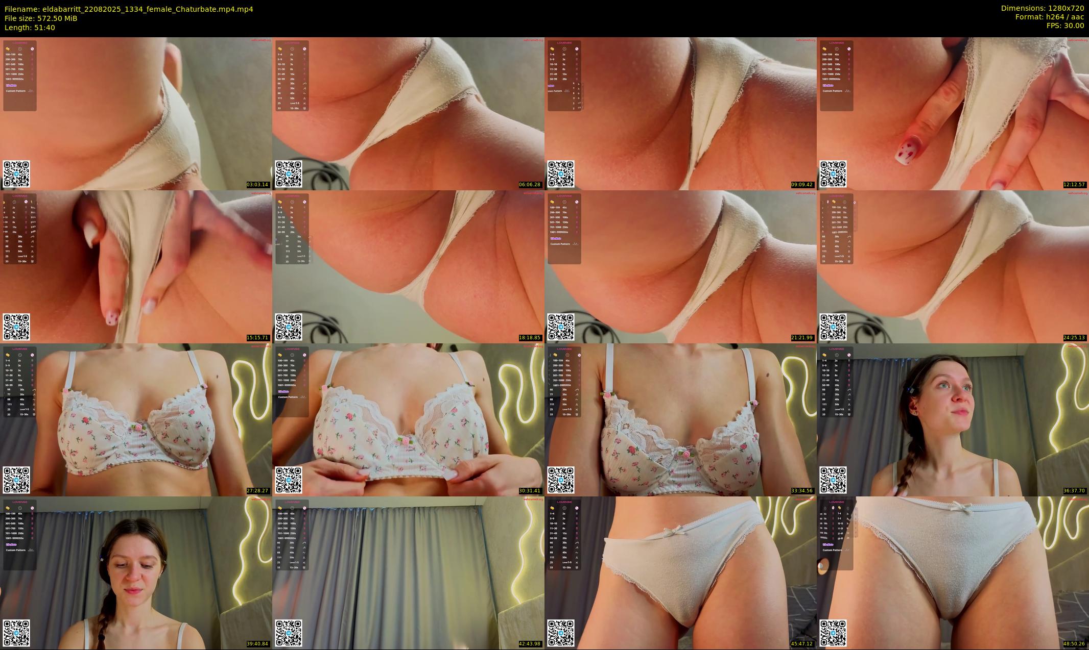 eldabarritt — 52 minute Chaturbate female cam show recording, 720p, Aug 22, 2025