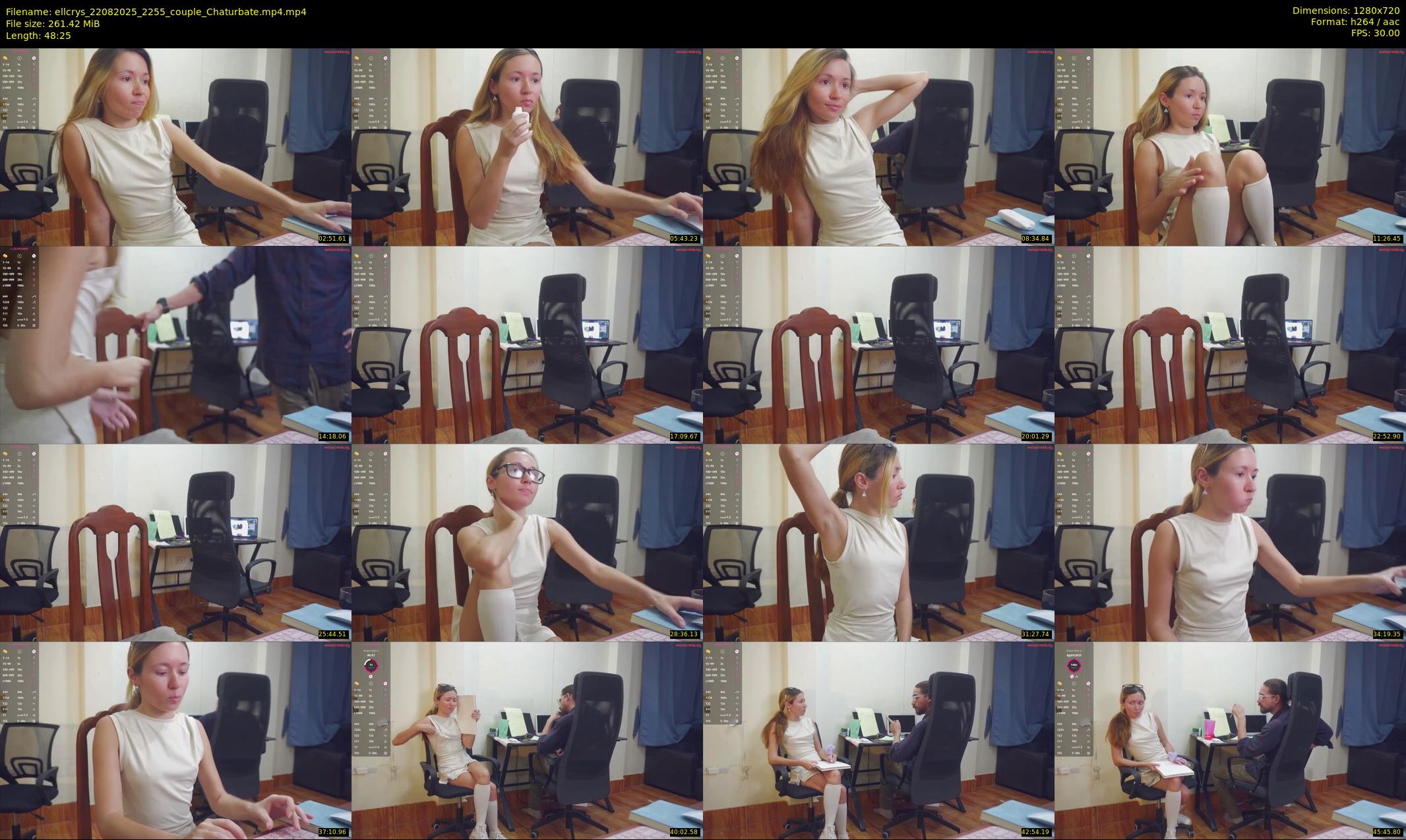 ellcrys — 49 minute Chaturbate couple cam show recording, 720p, Aug 22, 2025