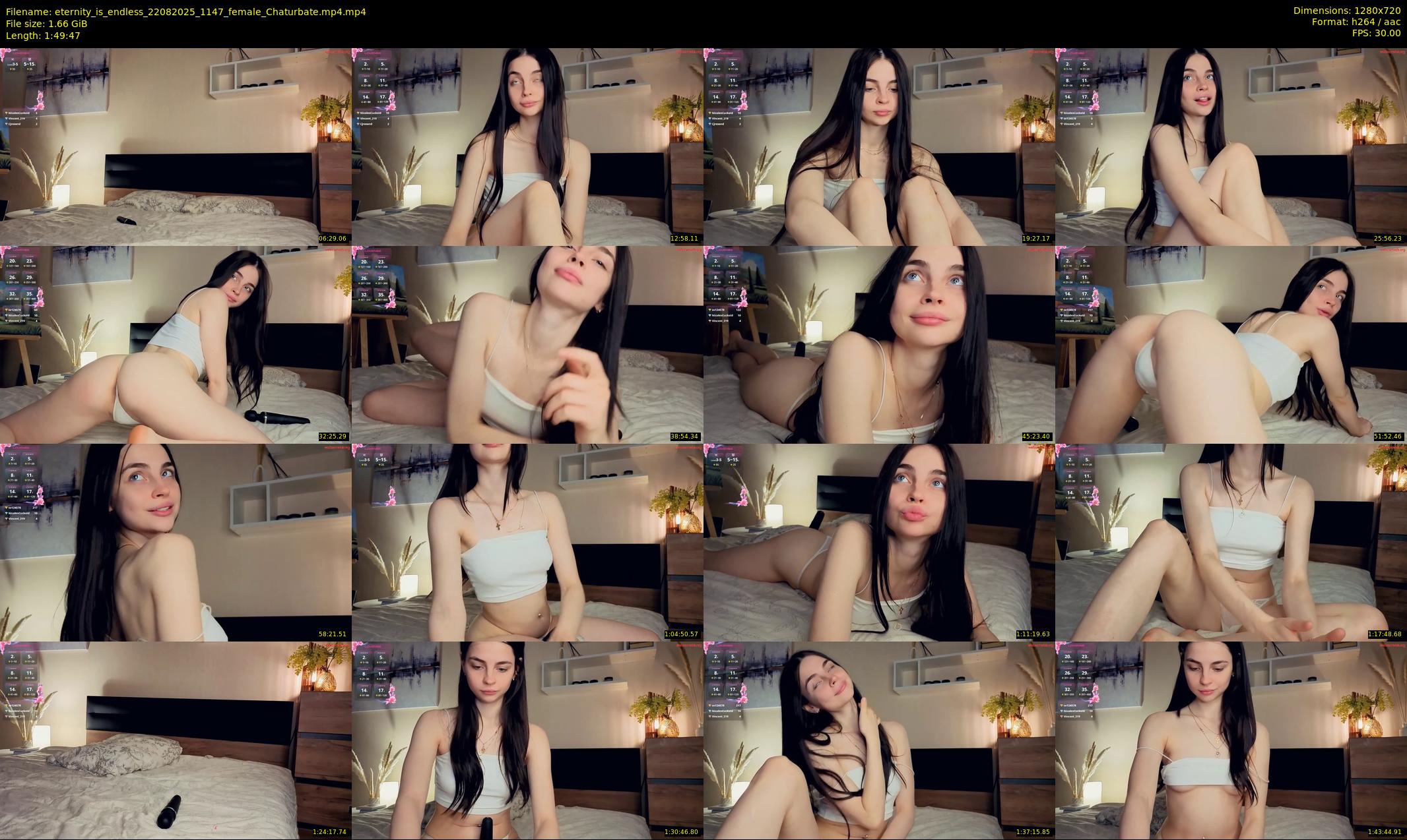 eternity_is_endless — 110 minute Chaturbate female cam show recording, 720p, Aug 22, 2025