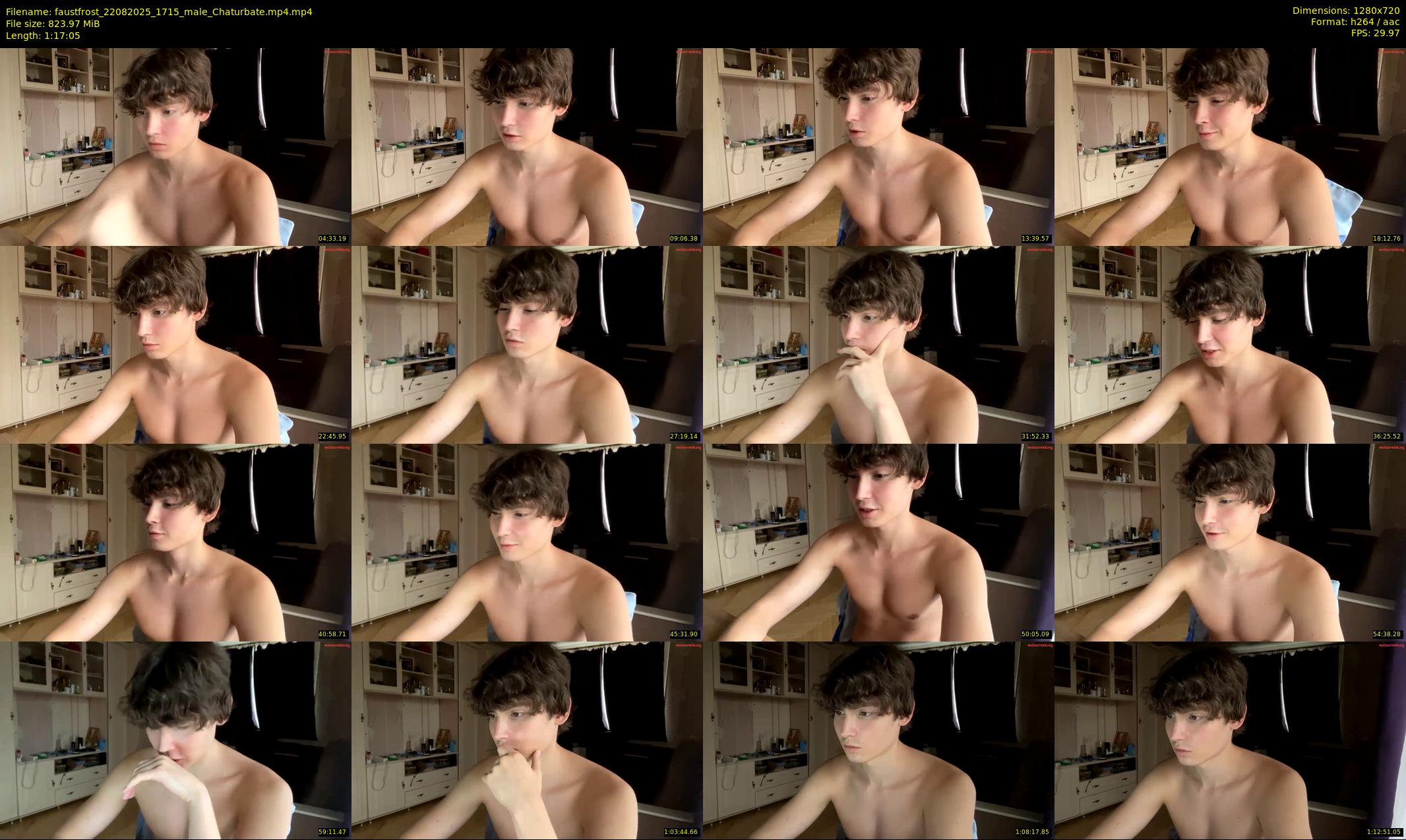faustfrost — 78 minute Chaturbate male cam show recording, 720p, Aug 22, 2025