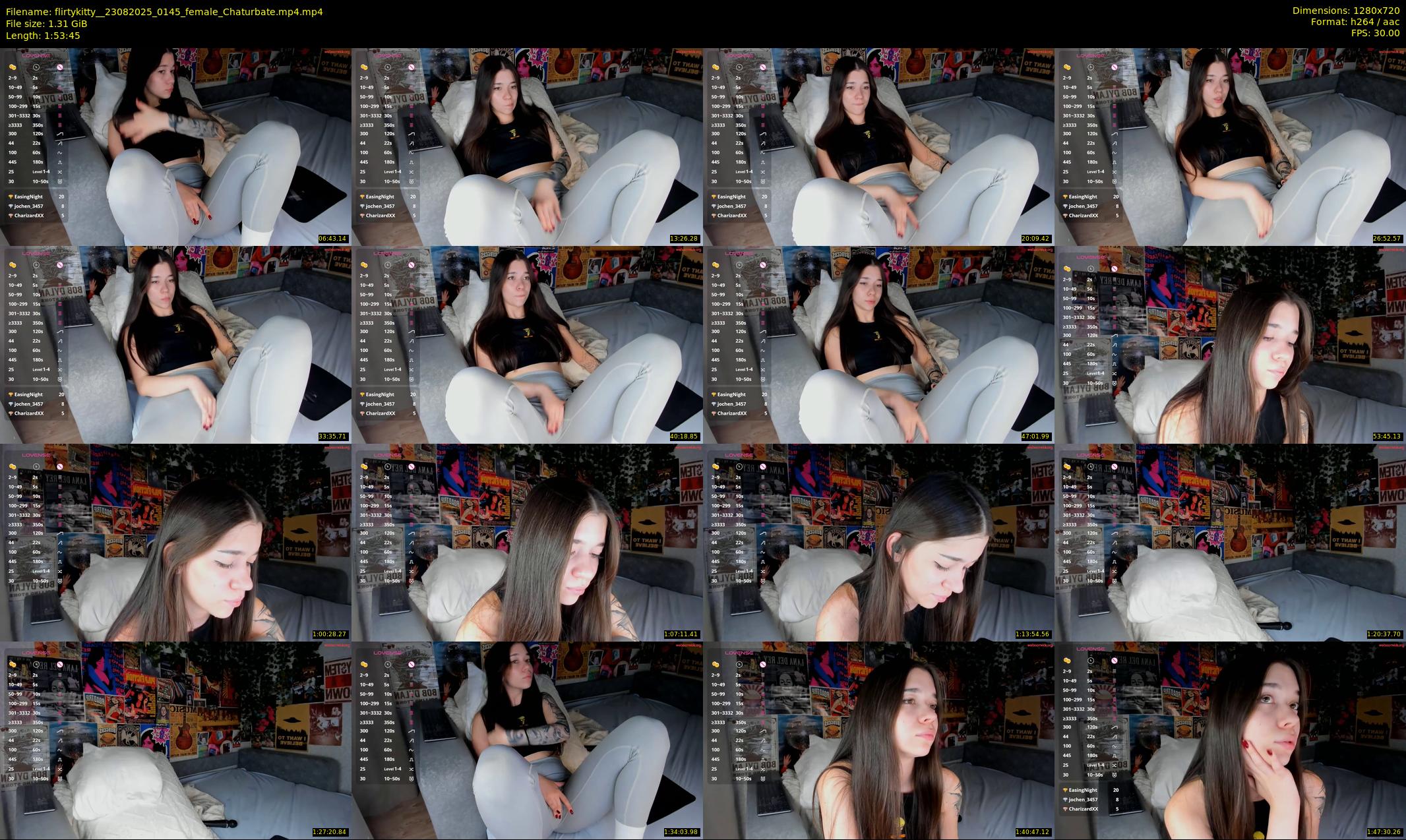 flirtykitty_ — 114 minute Chaturbate female cam show recording, 720p, Aug 23, 2025