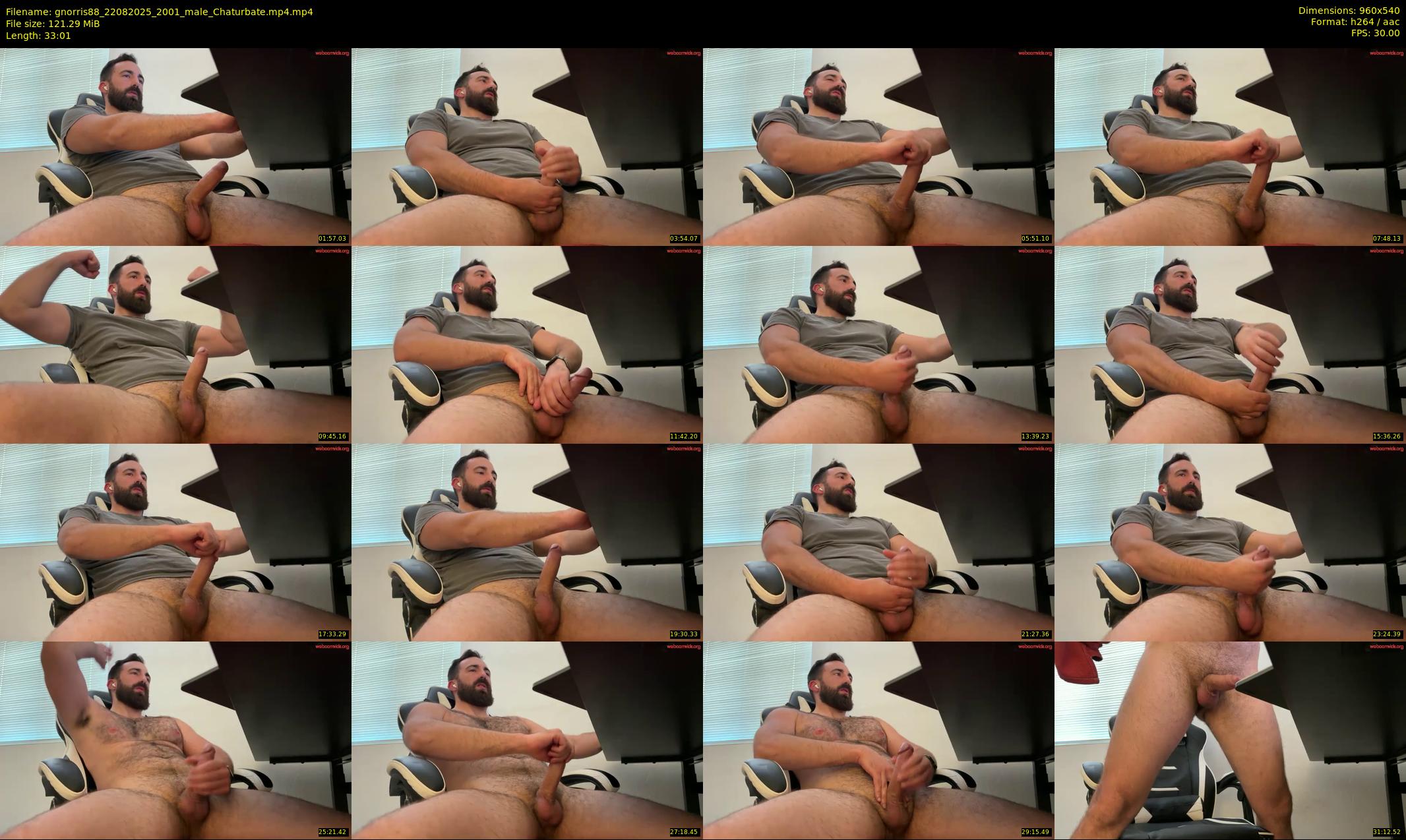 gnorris88 — 34 minute Chaturbate male cam show recording, 480p, Aug 22, 2025