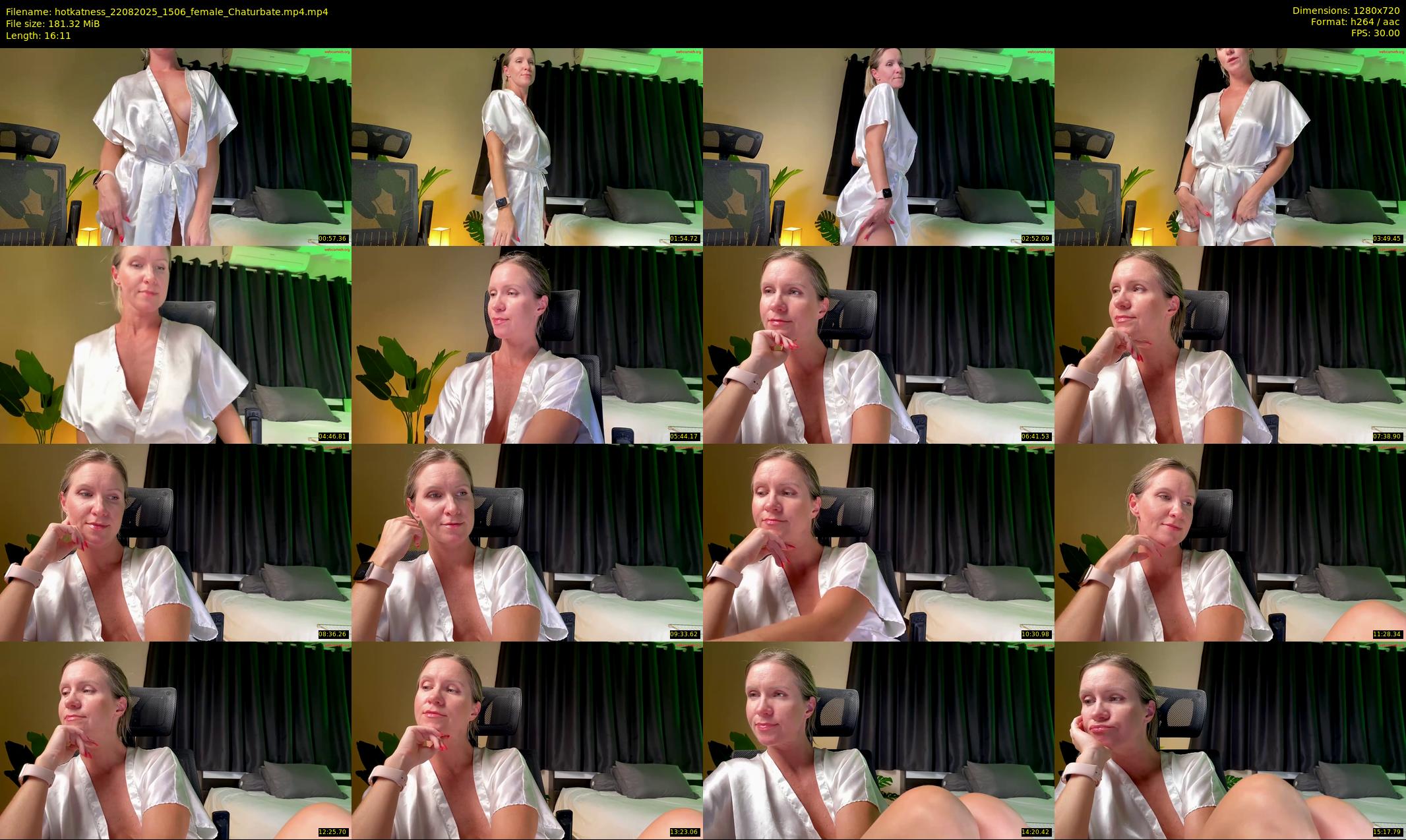 hotkatness — 17 minute Chaturbate female cam show recording, 720p, Aug 22, 2025