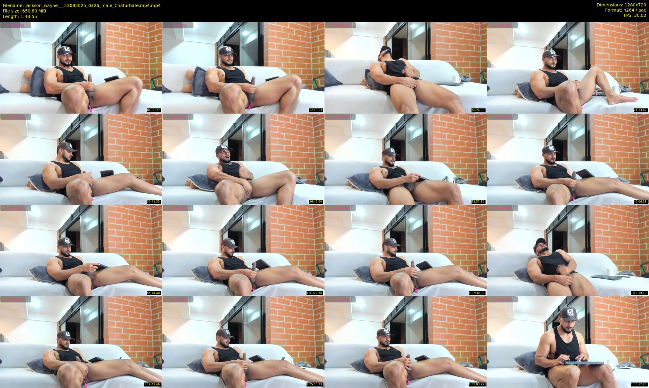 jackson_wayne__ — 104 minute Chaturbate male cam show recording, 720p, Aug 23, 2025