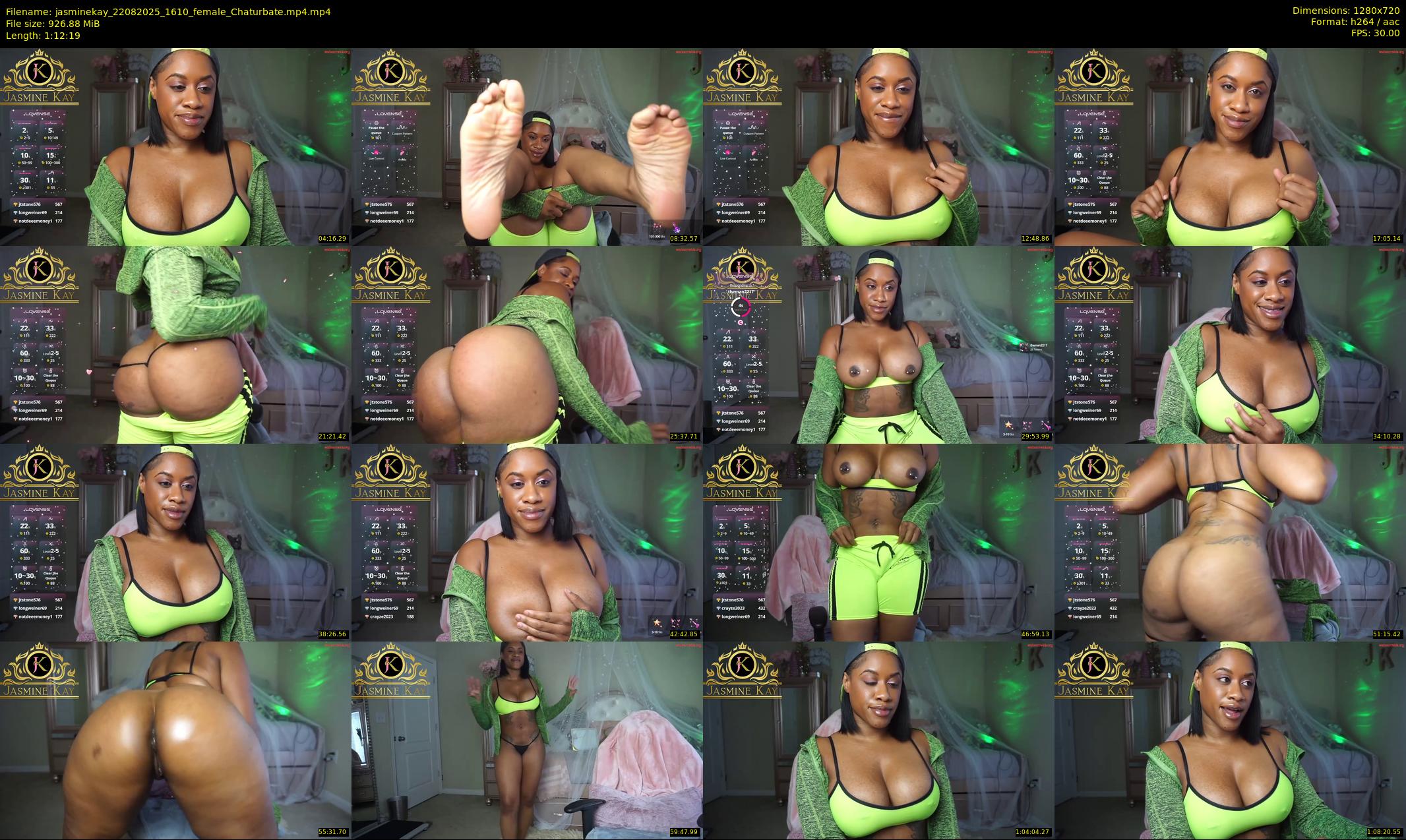jasminekay — 73 minute Chaturbate female cam show recording, 720p, Aug 22, 2025