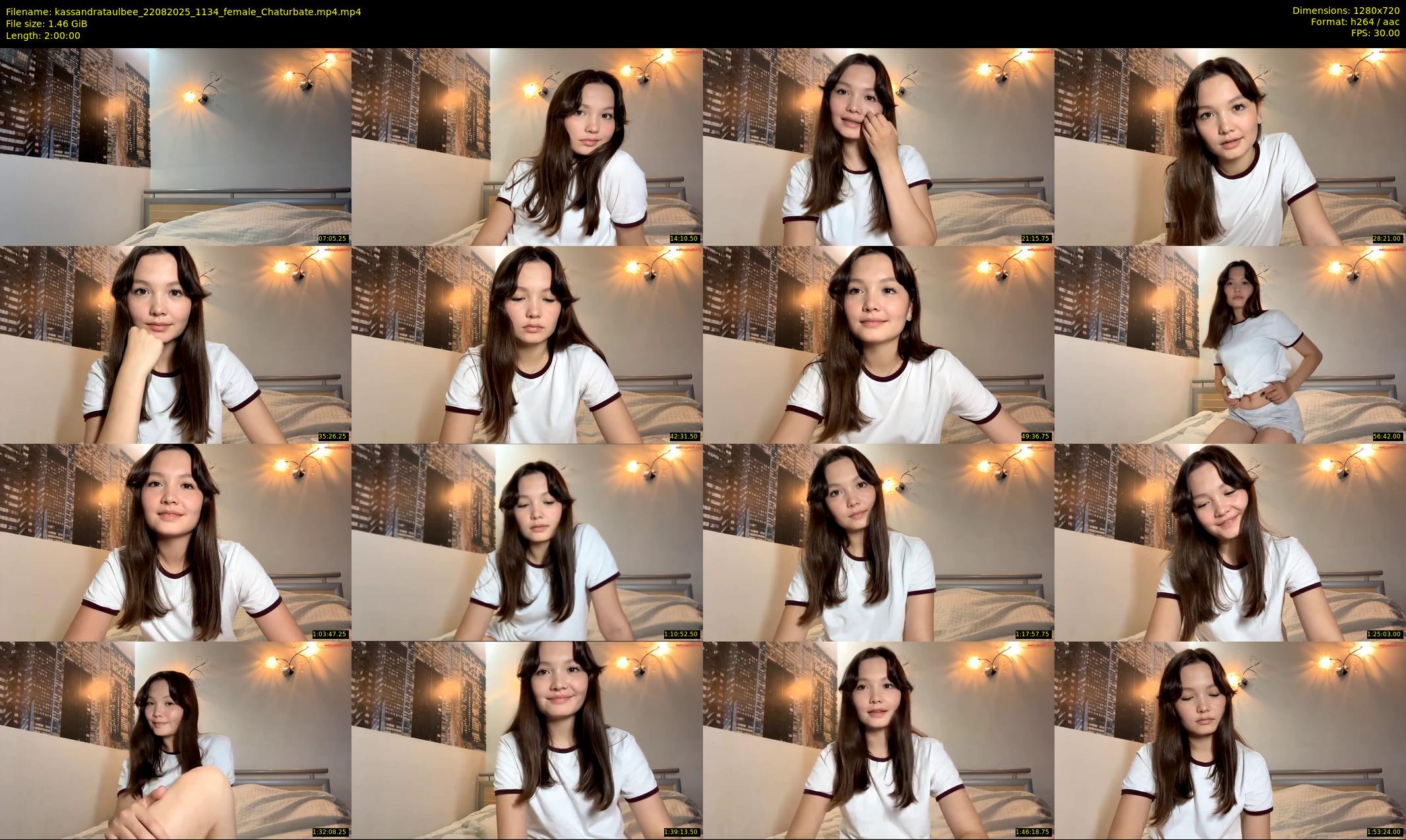 kassandrataulbee — 120 minute Chaturbate female cam show recording, 720p, Aug 22, 2025
