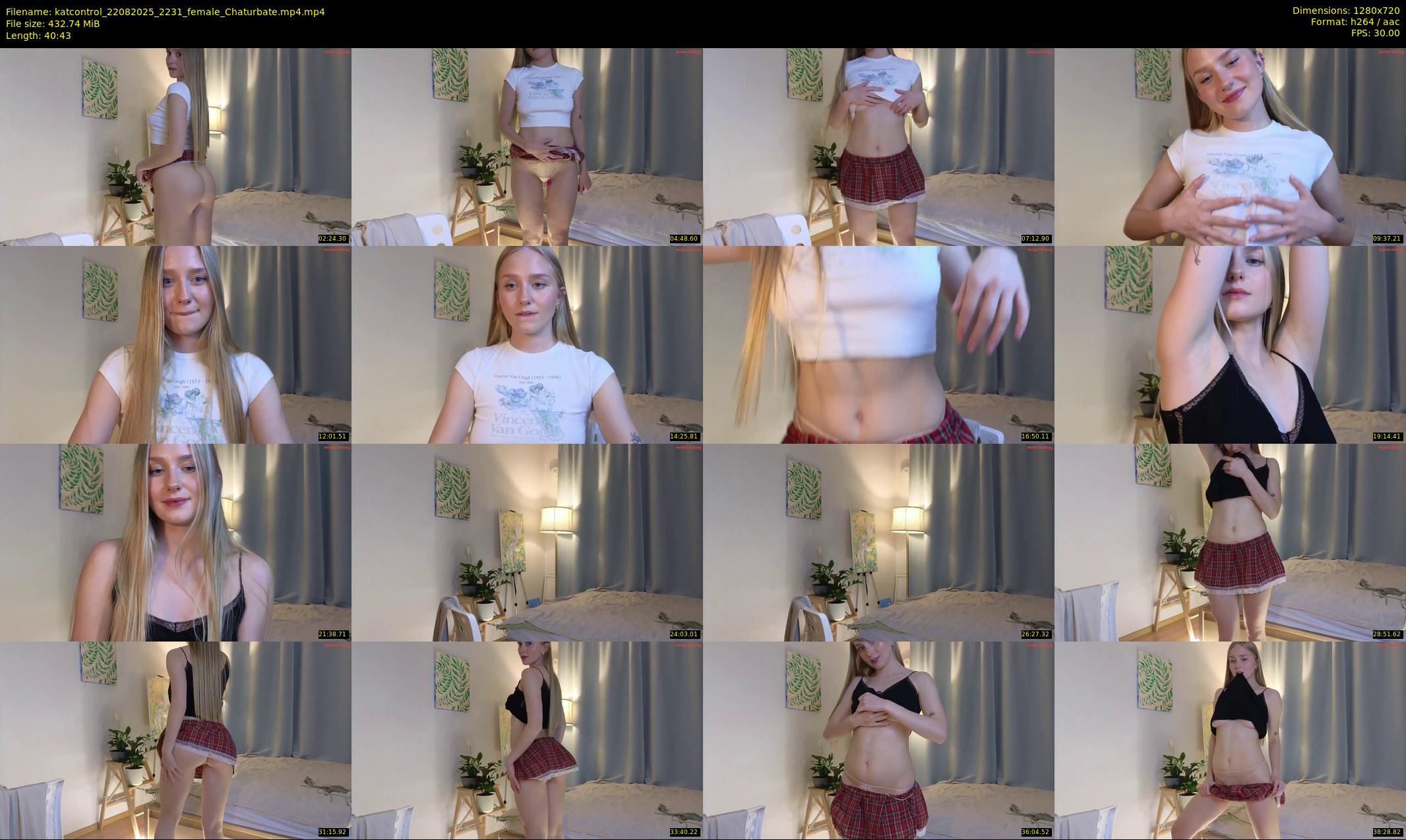 katcontrol — 41 minute Chaturbate female cam show recording, 720p, Aug 22, 2025