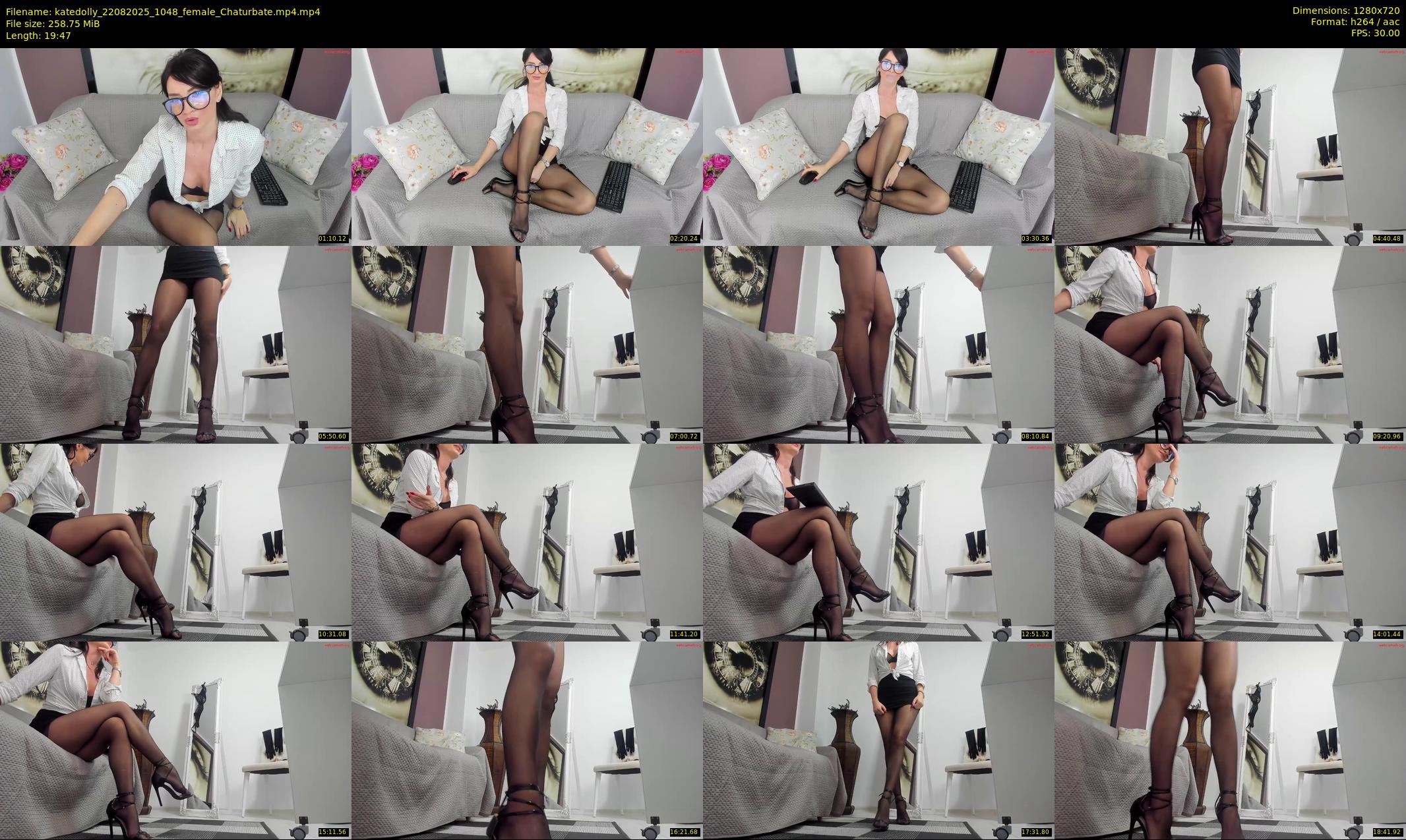 katedolly — 20 minute Chaturbate female cam show recording, 720p, Aug 22, 2025