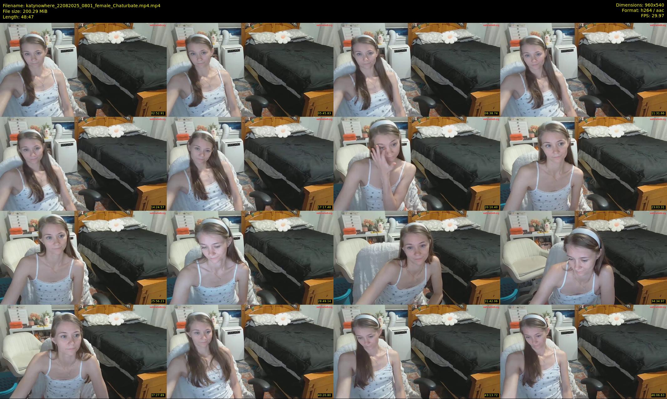 katynowhere — 49 minute Chaturbate female cam show recording, 480p, Aug 22, 2025