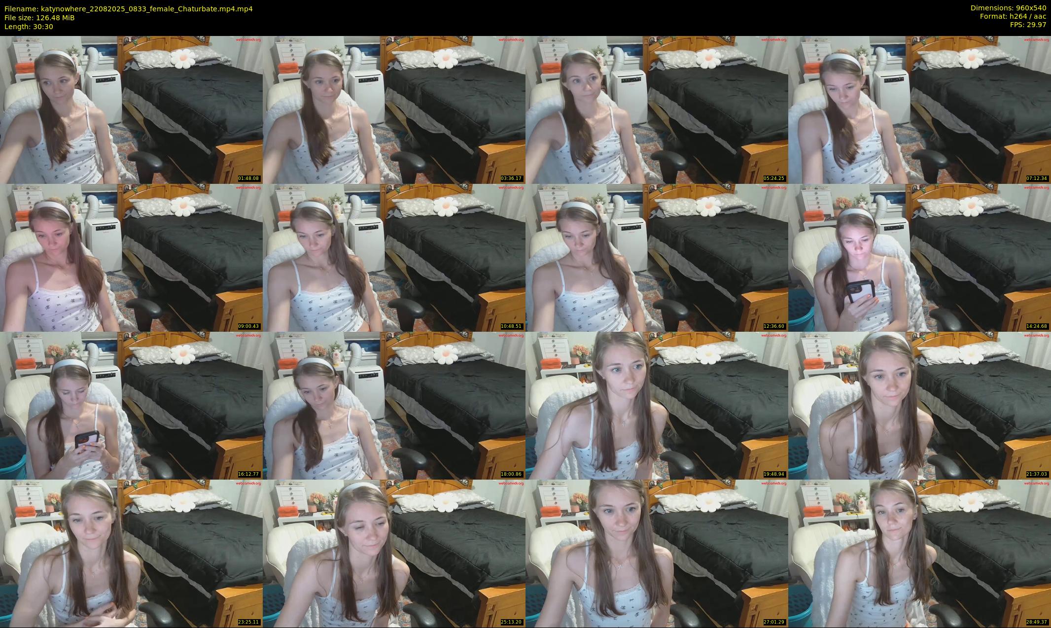 katynowhere — 31 minute Chaturbate female cam show recording, 480p, Aug 22, 2025