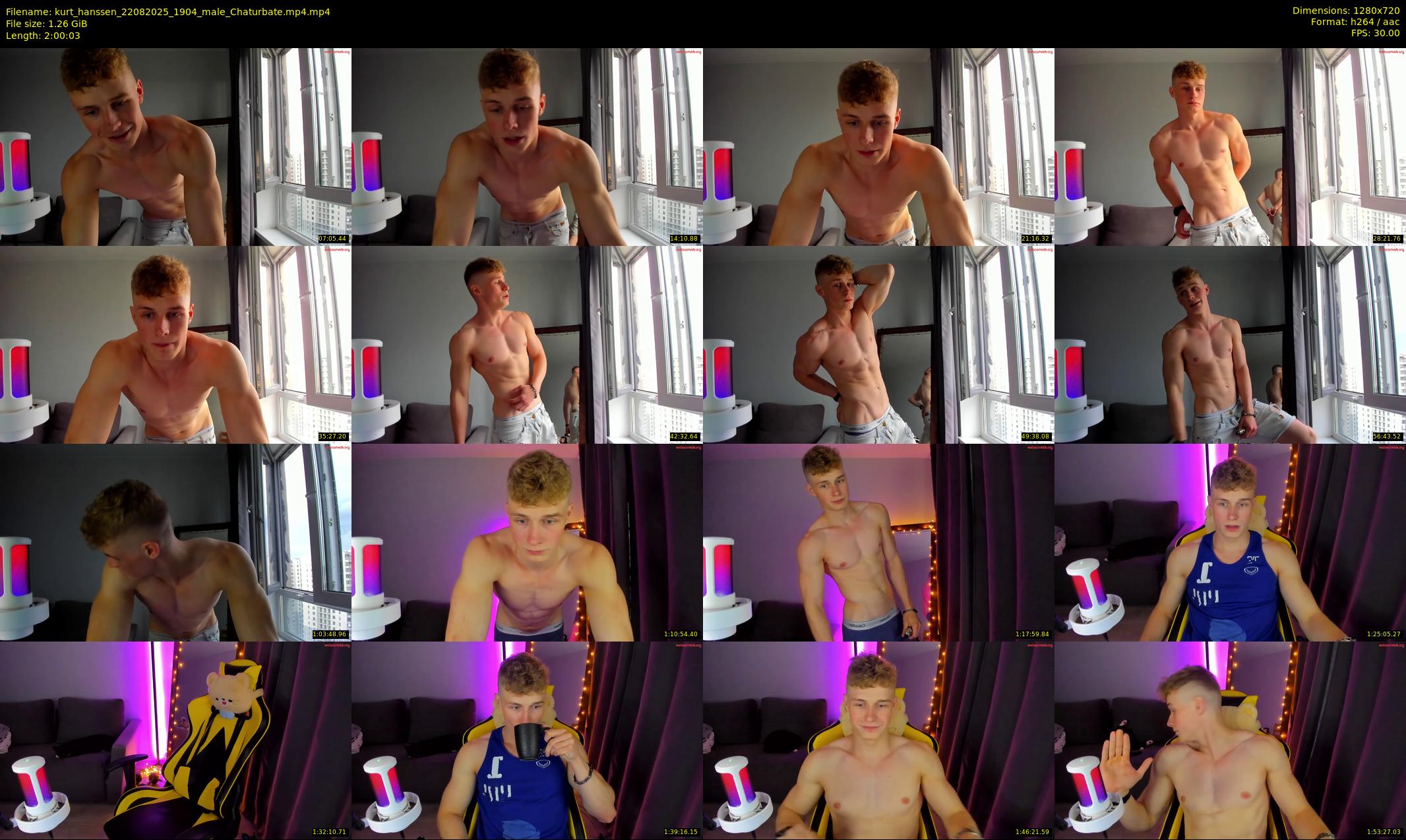 kurt_hanssen — 121 minute Chaturbate male cam show recording, 720p, Aug 22, 2025