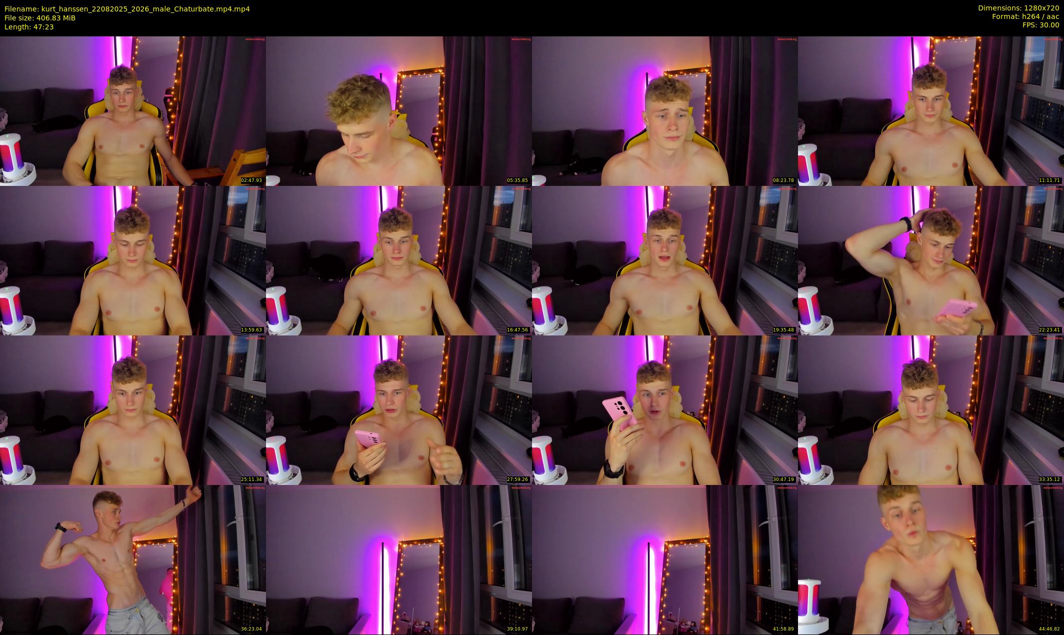 kurt_hanssen — 48 minute Chaturbate male cam show recording, 720p, Aug 22, 2025