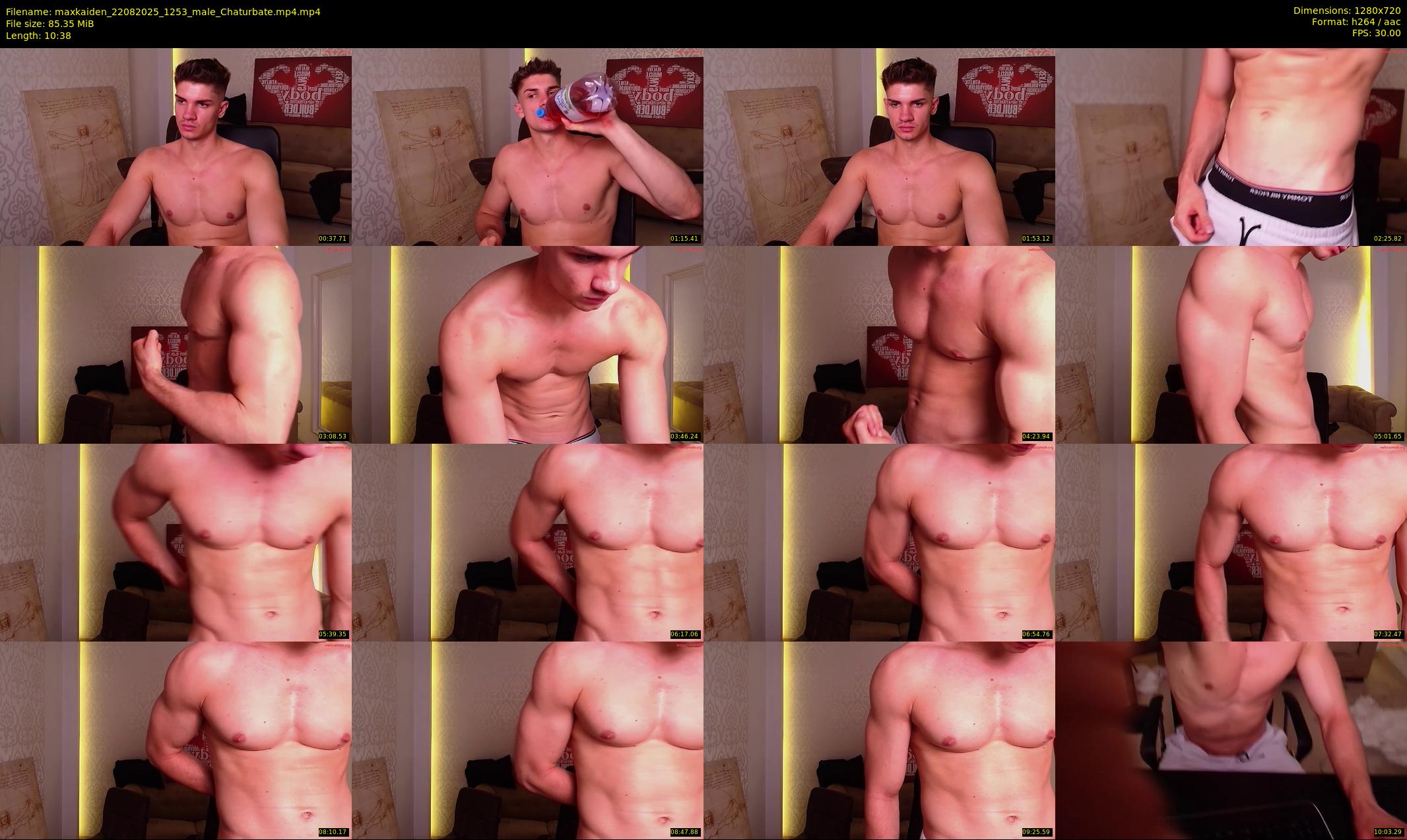maxkaiden — 11 minute Chaturbate male cam show recording, 720p, Aug 22, 2025