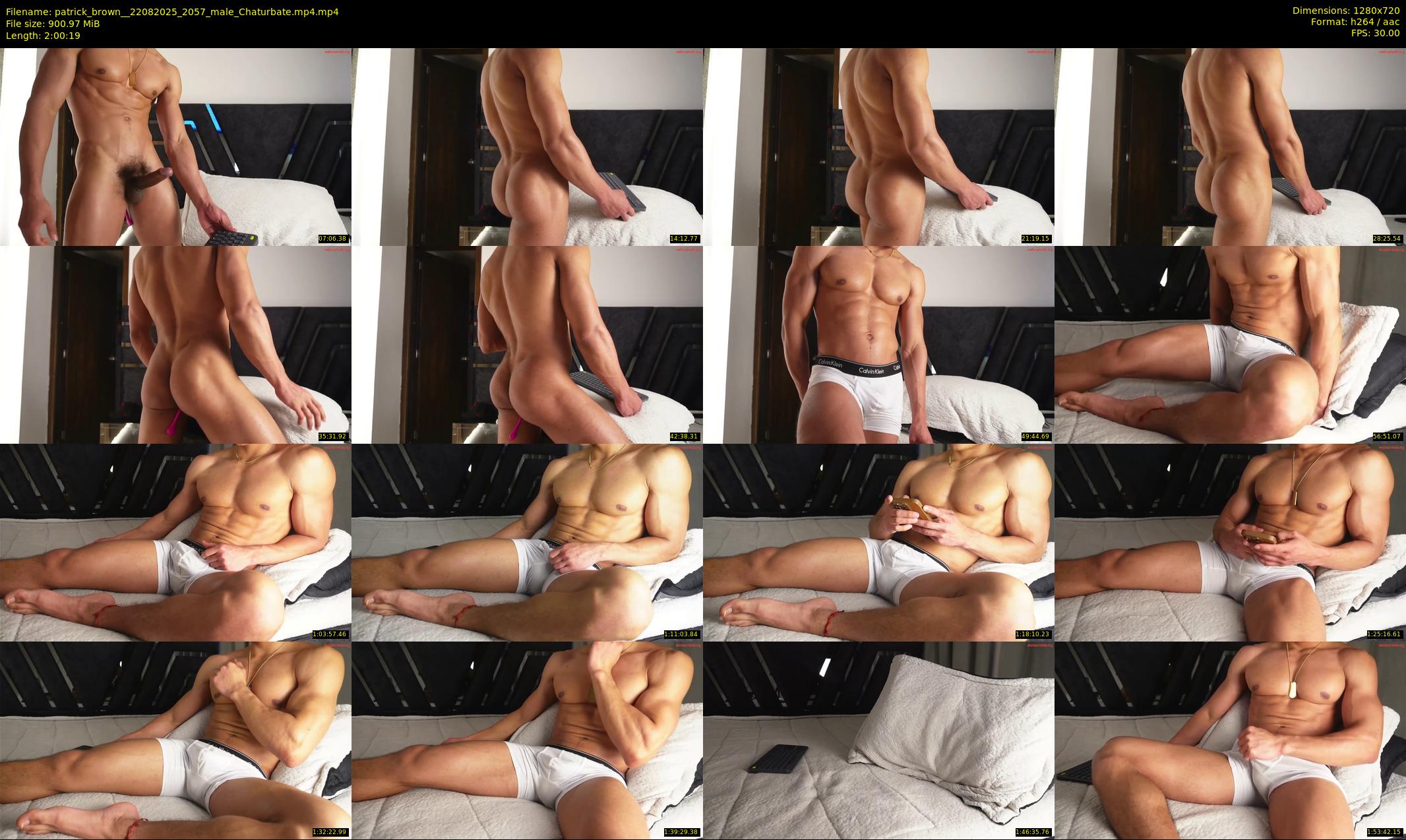 patrick_brown_ — 121 minute Chaturbate male cam show recording, 720p, Aug 22, 2025