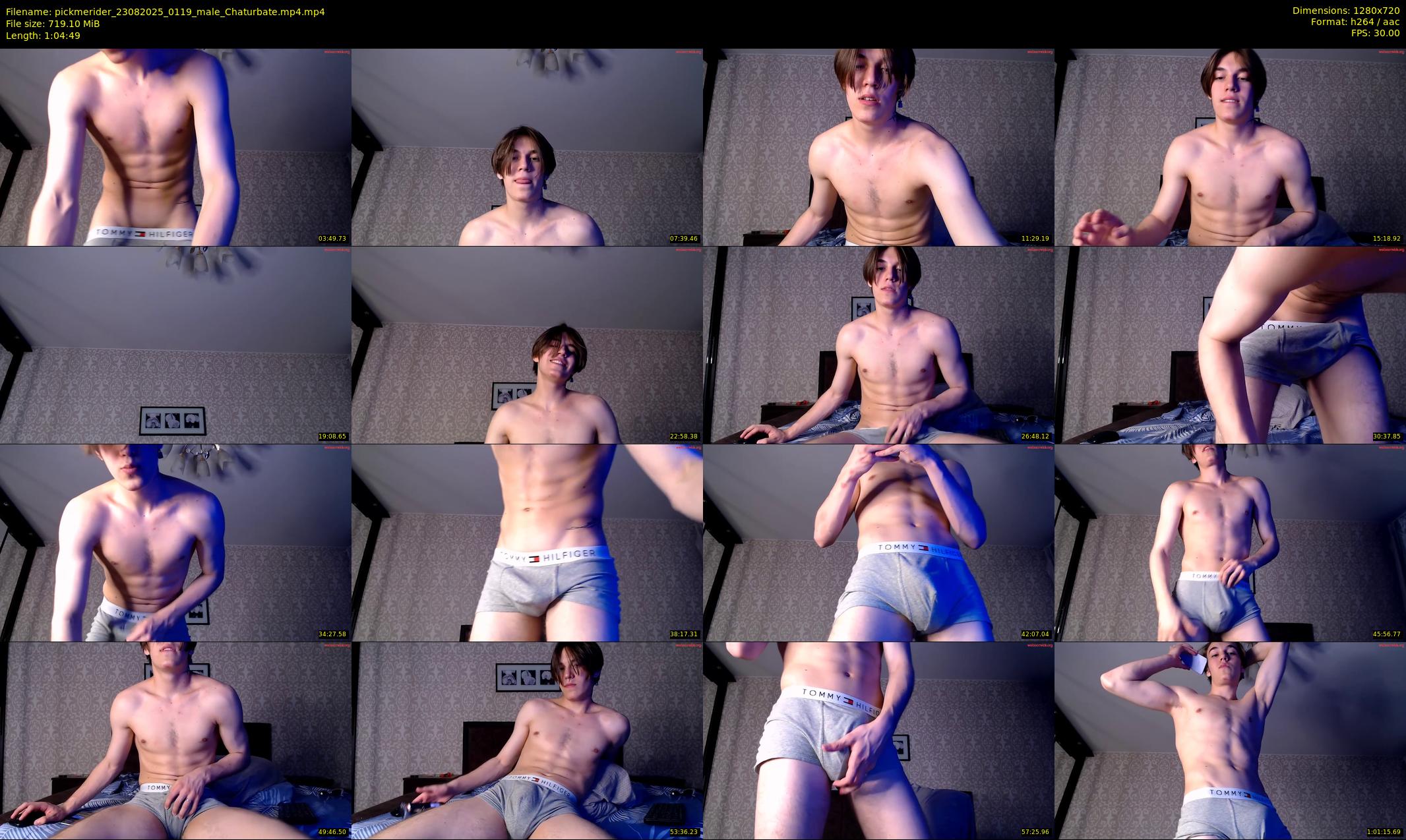pickmerider — 65 minute Chaturbate male cam show recording, 720p, Aug 23, 2025