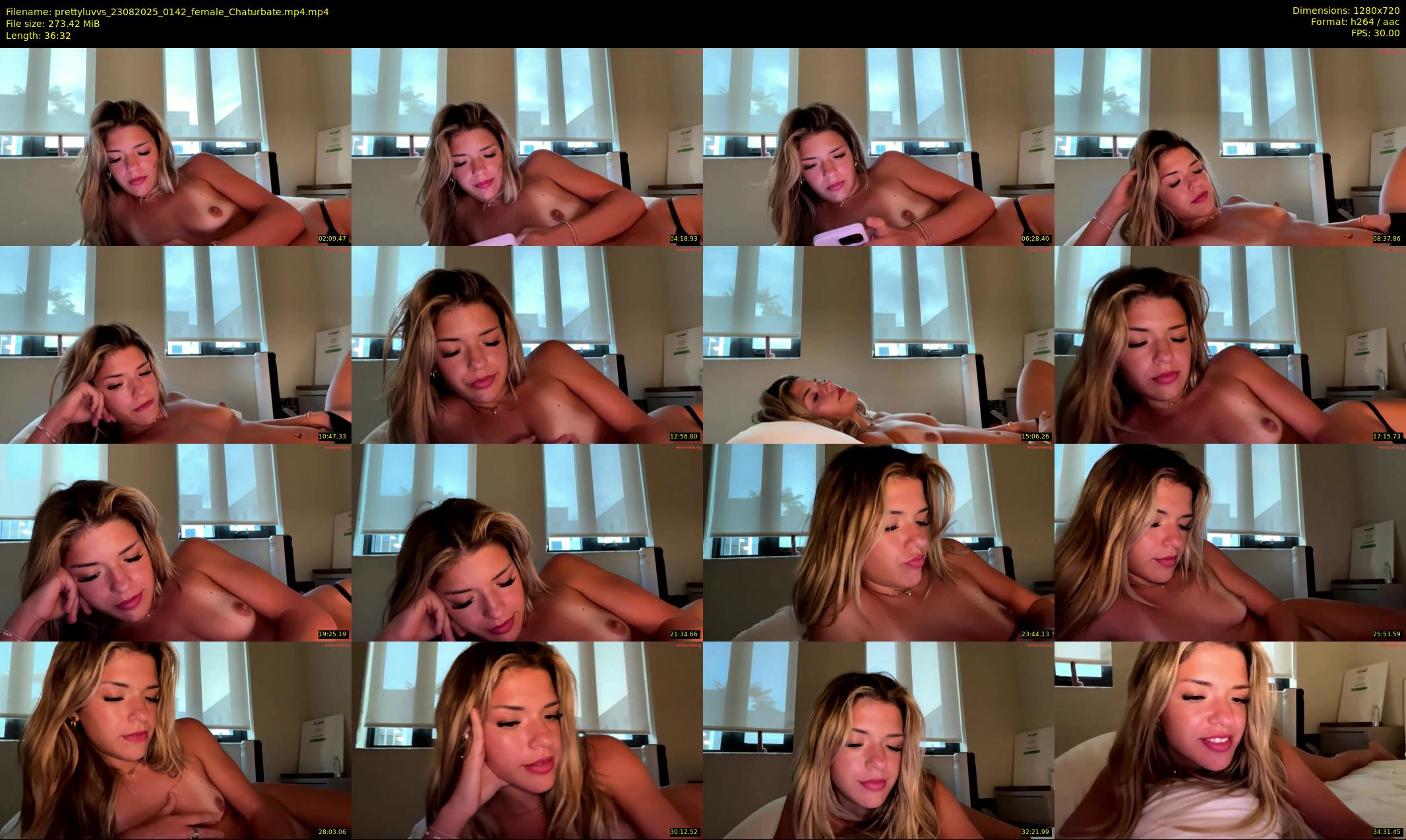 prettyluvvs — 37 minute Chaturbate female cam show recording, 720p, Aug 23, 2025