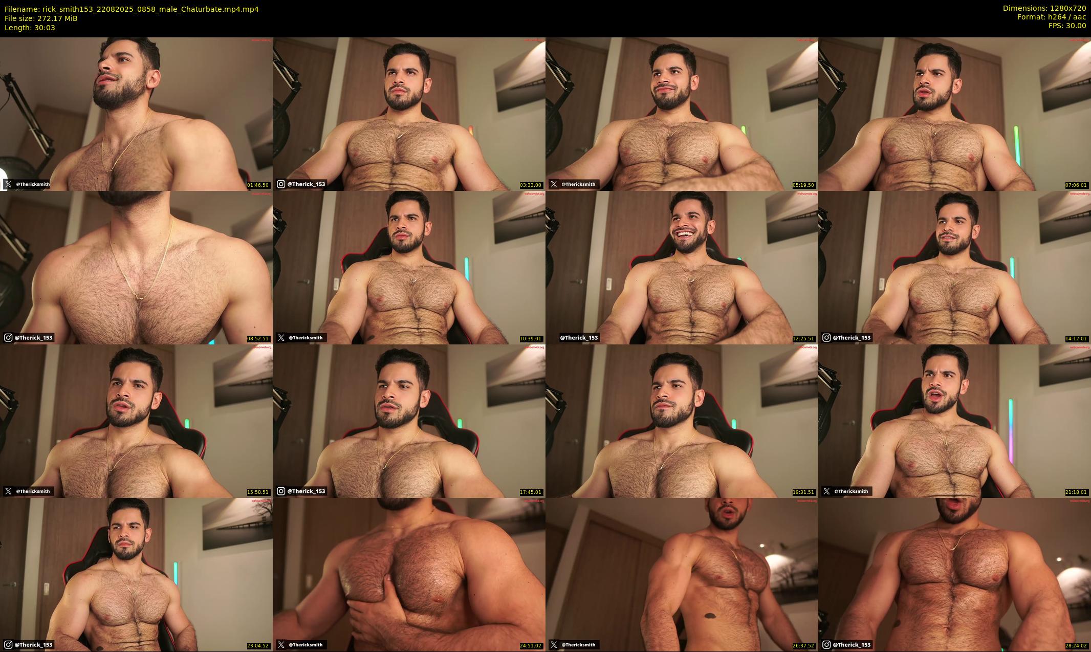 rick_smith153 — 31 minute Chaturbate male cam show recording, 720p, Aug 22, 2025