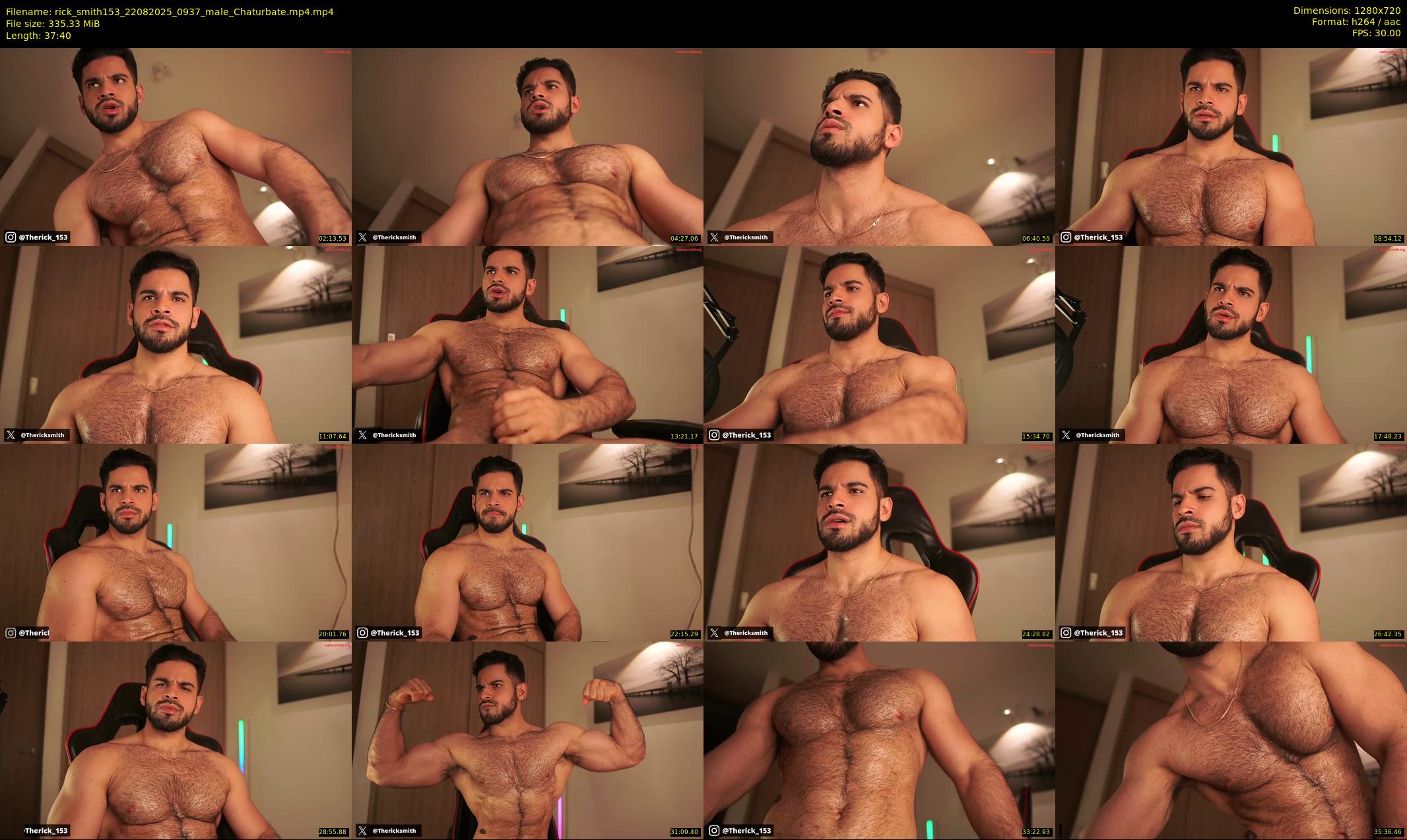 rick_smith153 — 38 minute Chaturbate male cam show recording, 720p, Aug 22, 2025