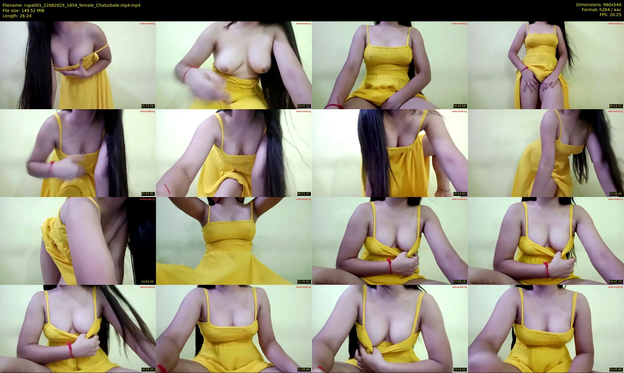 rupali01 — 27 minute Chaturbate female cam show recording, 480p, Aug 22, 2025