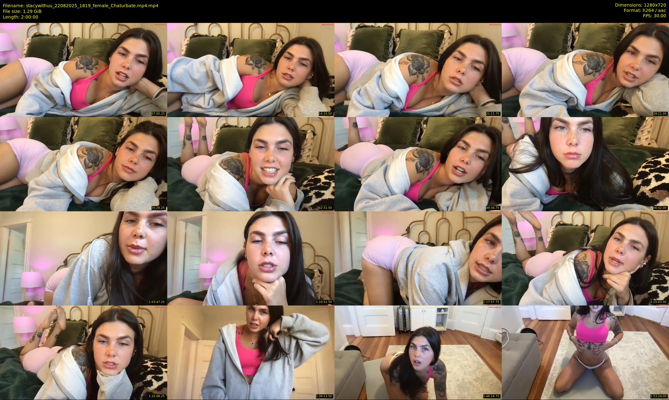 stacywithuu — 120 minute Chaturbate female cam show recording, 720p, Aug 22, 2025