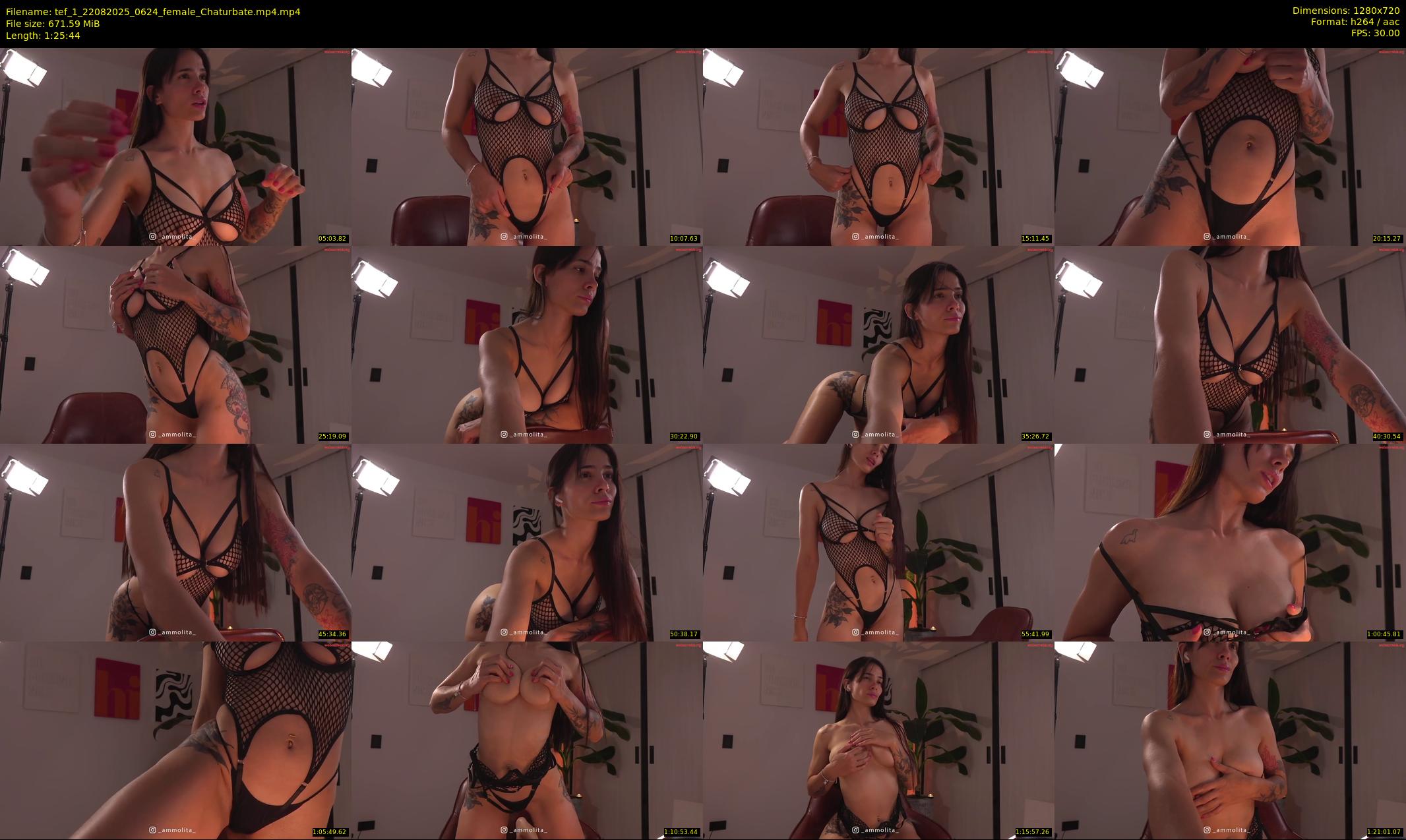 tef_1 — 86 minute Chaturbate female cam show recording, 720p, Aug 22, 2025