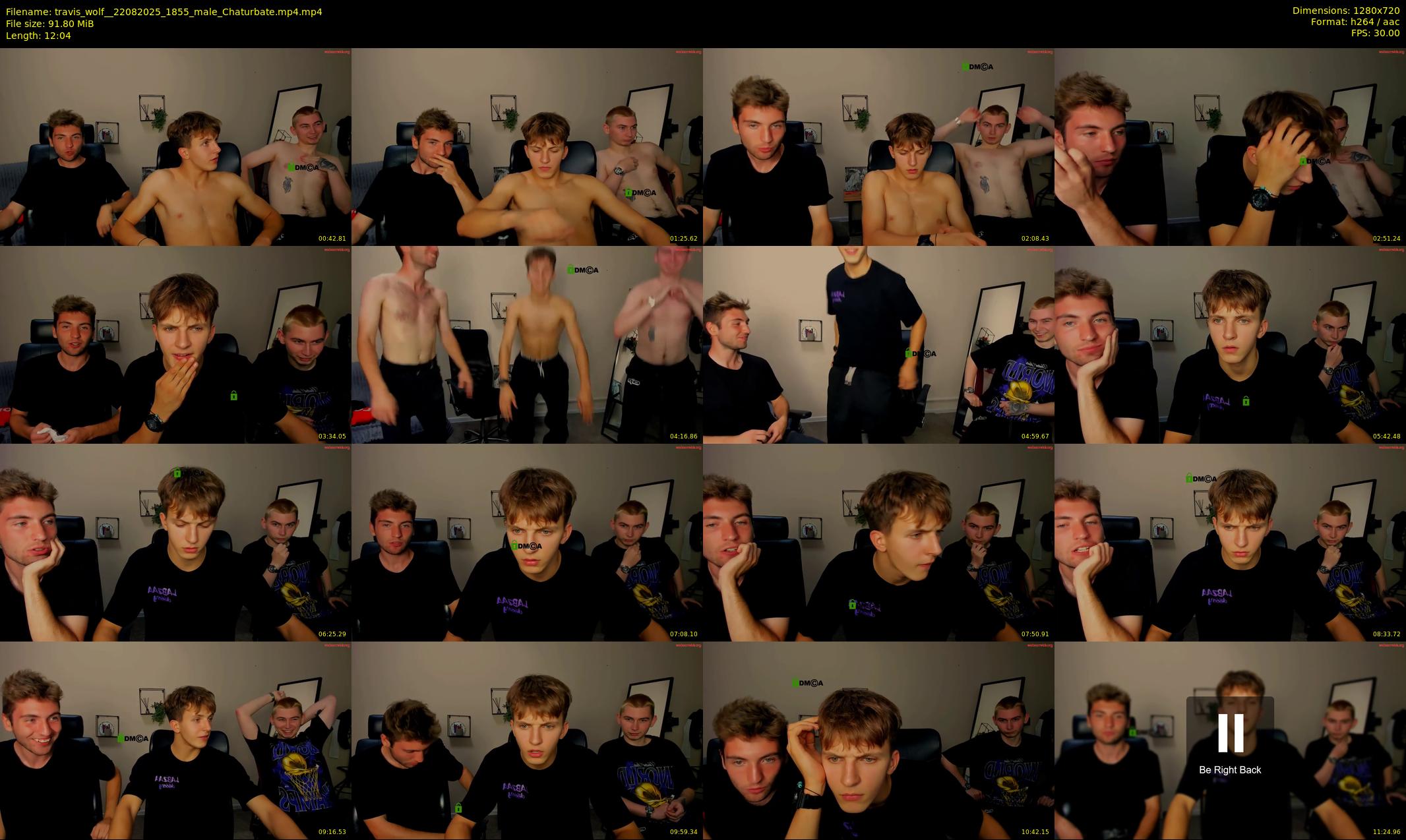 travis_wolf_ — 13 minute Chaturbate male cam show recording, 720p, Aug 22, 2025