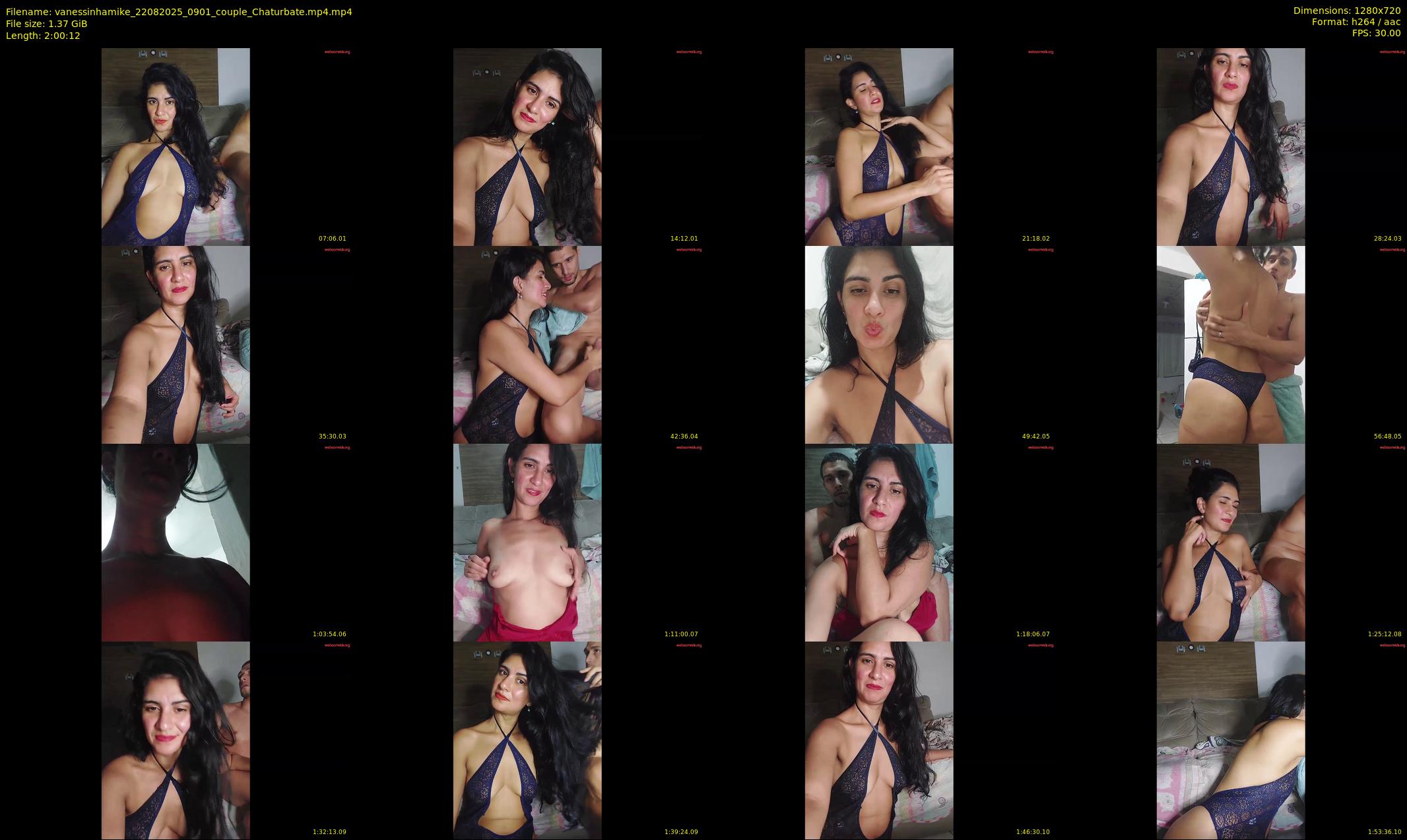 vanessinhamike — 121 minute Chaturbate couple cam show recording, 720p, Aug 22, 2025
