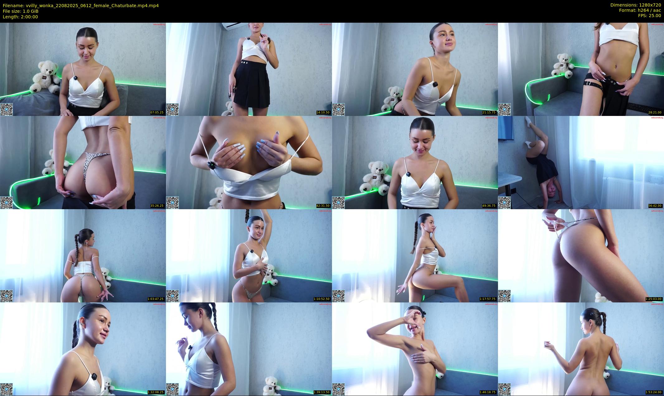 vvilly_wonka — 120 minute Chaturbate female cam show recording, 720p, Aug 22, 2025