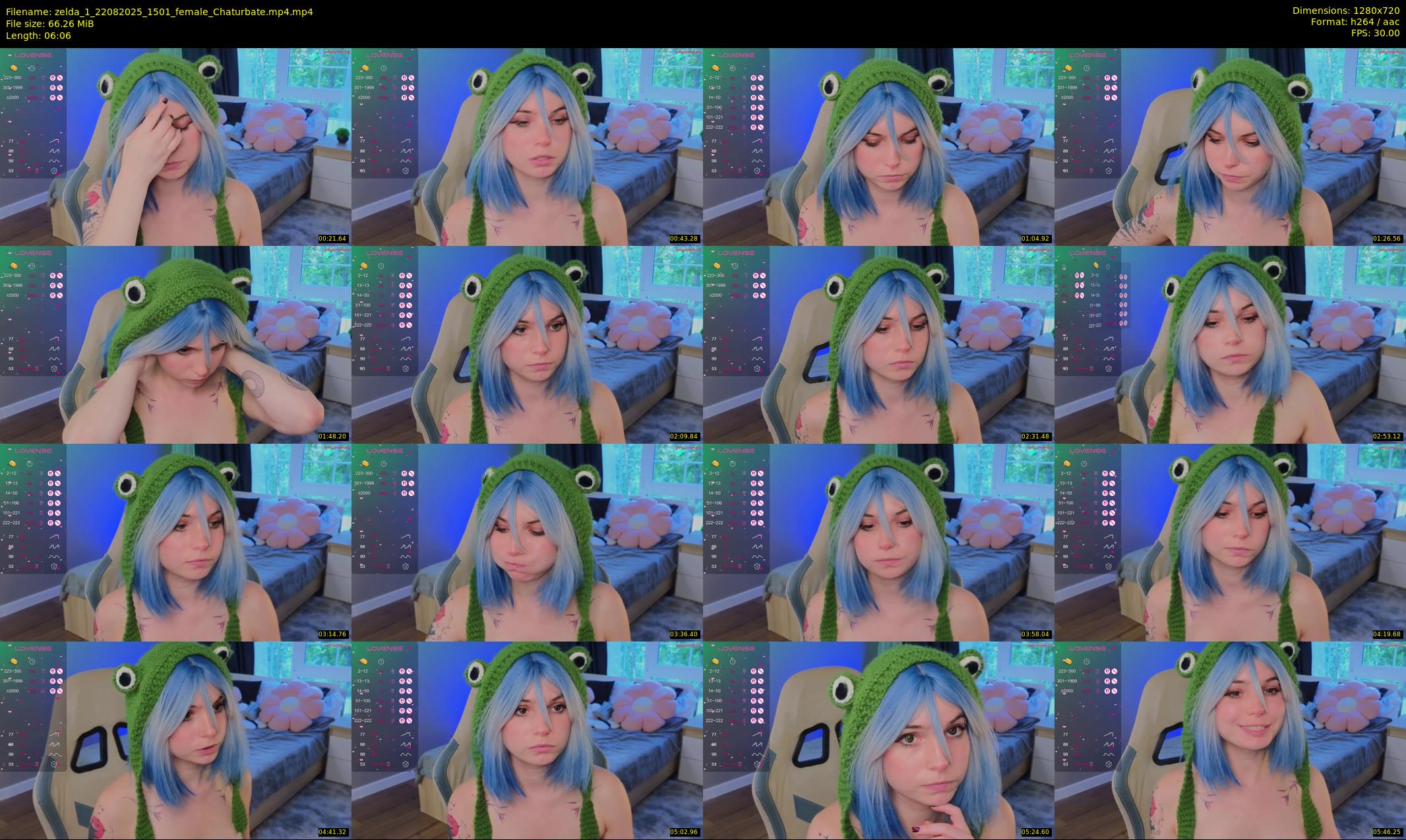 zelda_1 — 7 minute Chaturbate female cam show recording, 720p, Aug 22, 2025