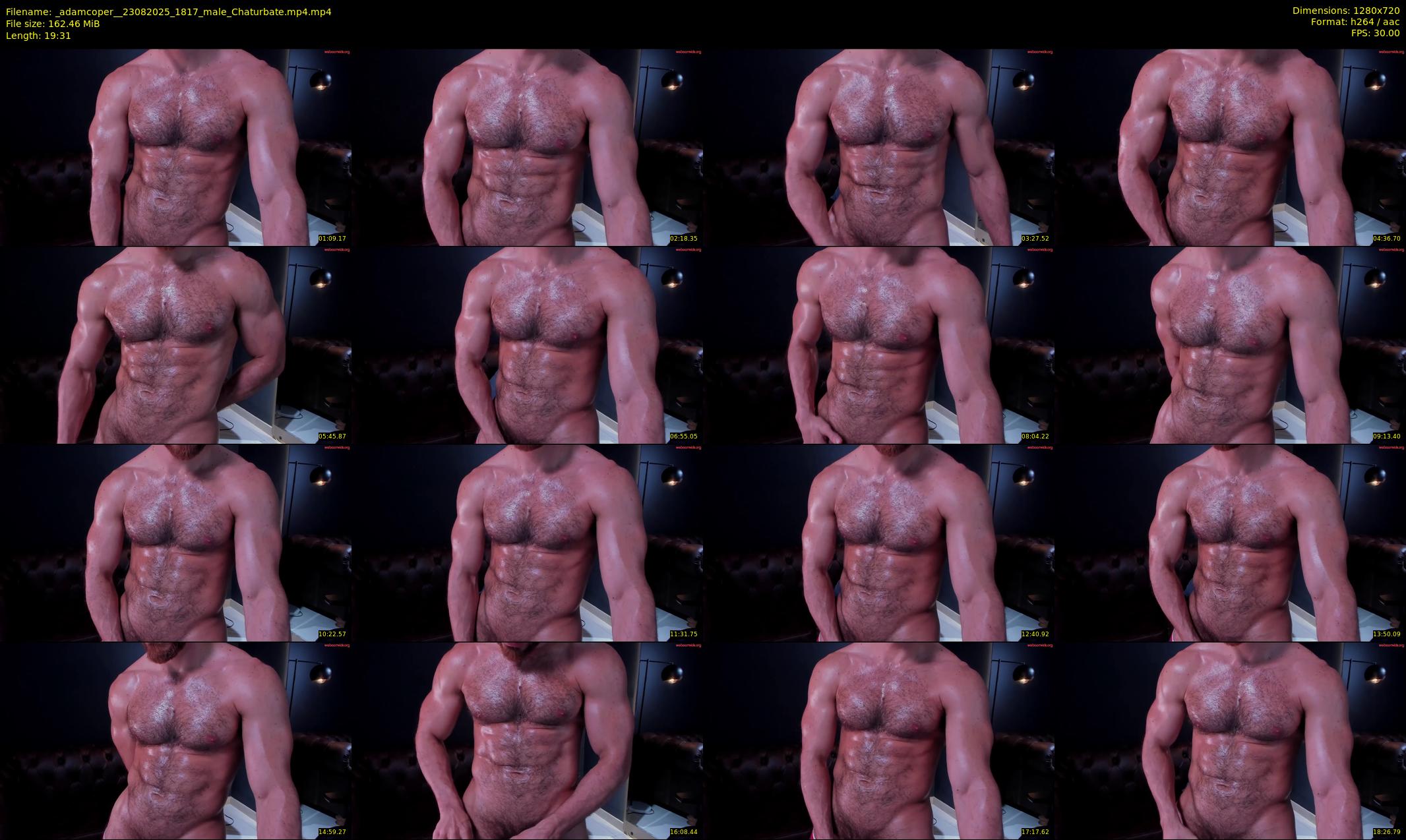 _adamcoper_ — 20 minute Chaturbate male cam show recording, 720p, Aug 23, 2025