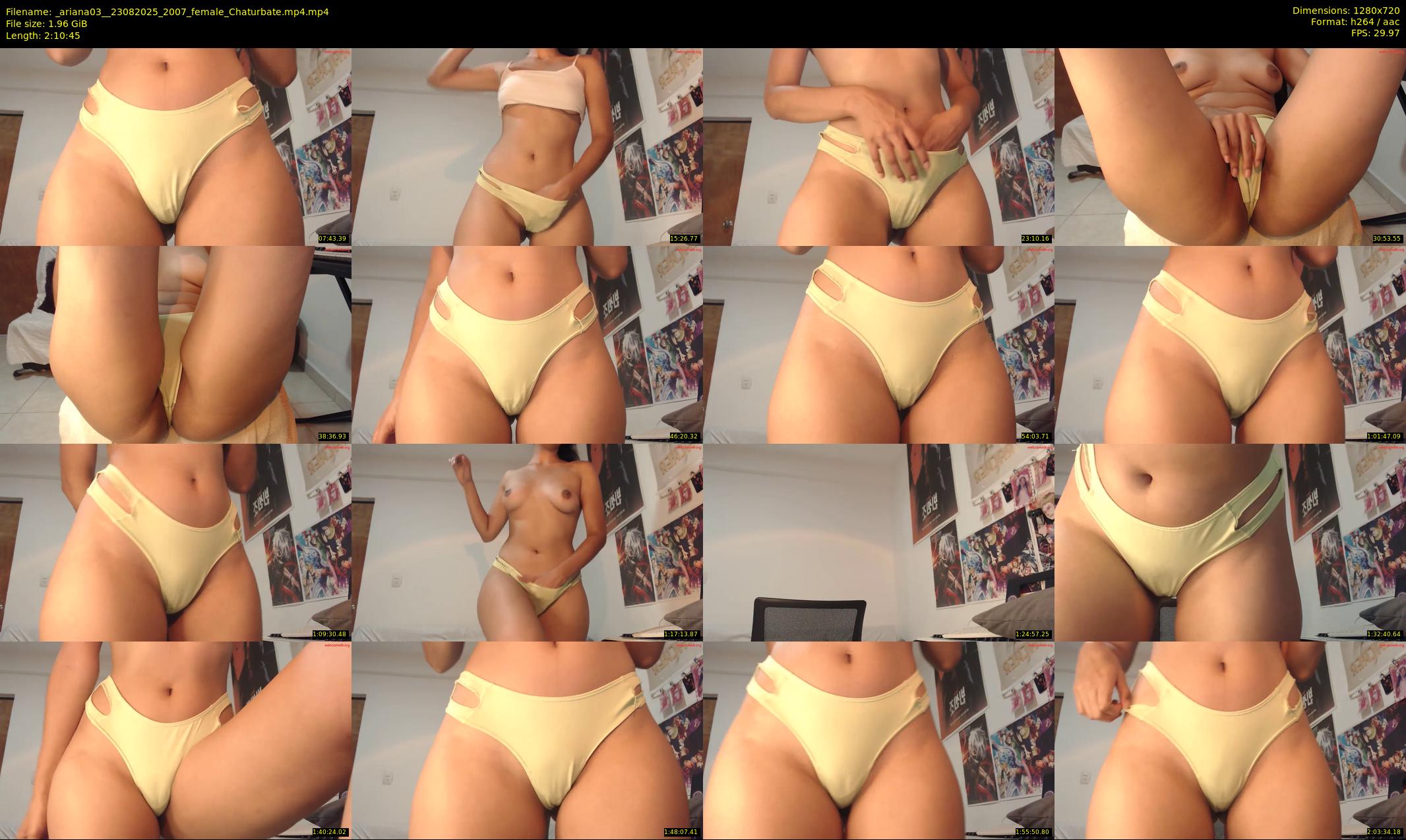 _ariana03_ — 131 minute Chaturbate female cam show recording, 720p, Aug 23, 2025