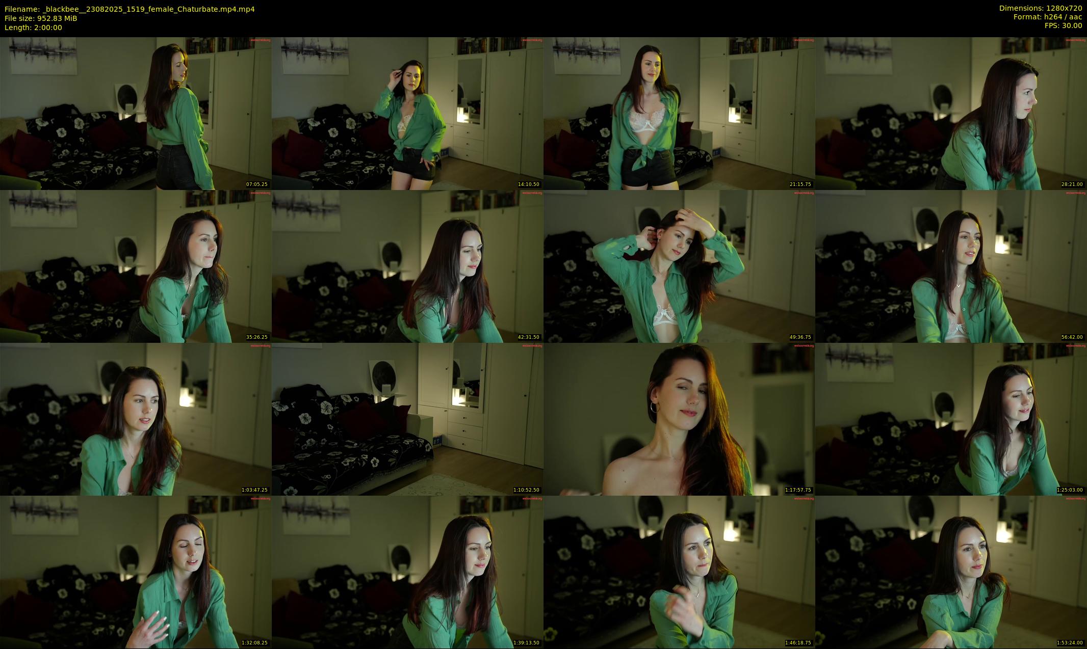 _blackbee_ — 120 minute Chaturbate female cam show recording, 720p, Aug 23, 2025