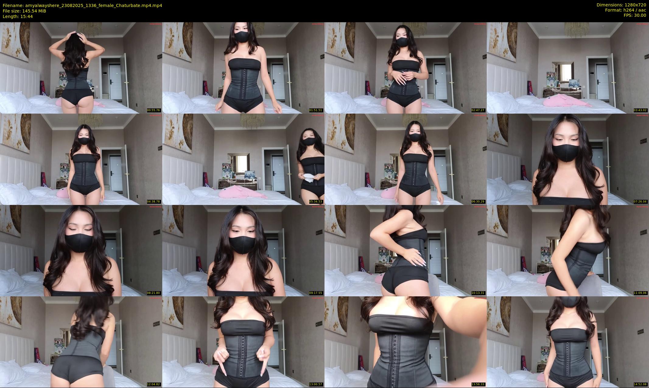 amyalwayshere — 16 minute Chaturbate female cam show recording, 720p, Aug 23, 2025
