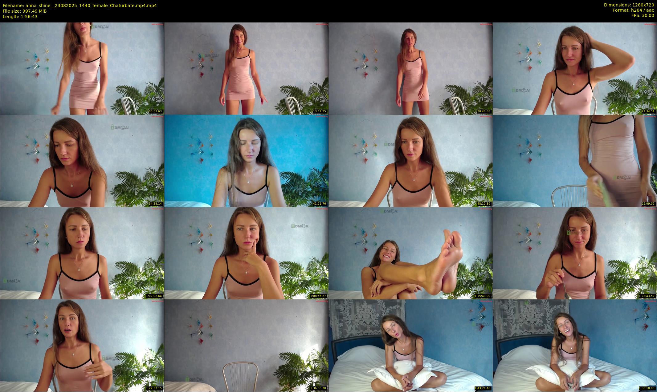 anna_shine_ — 117 minute Chaturbate female cam show recording, 720p, Aug 23, 2025