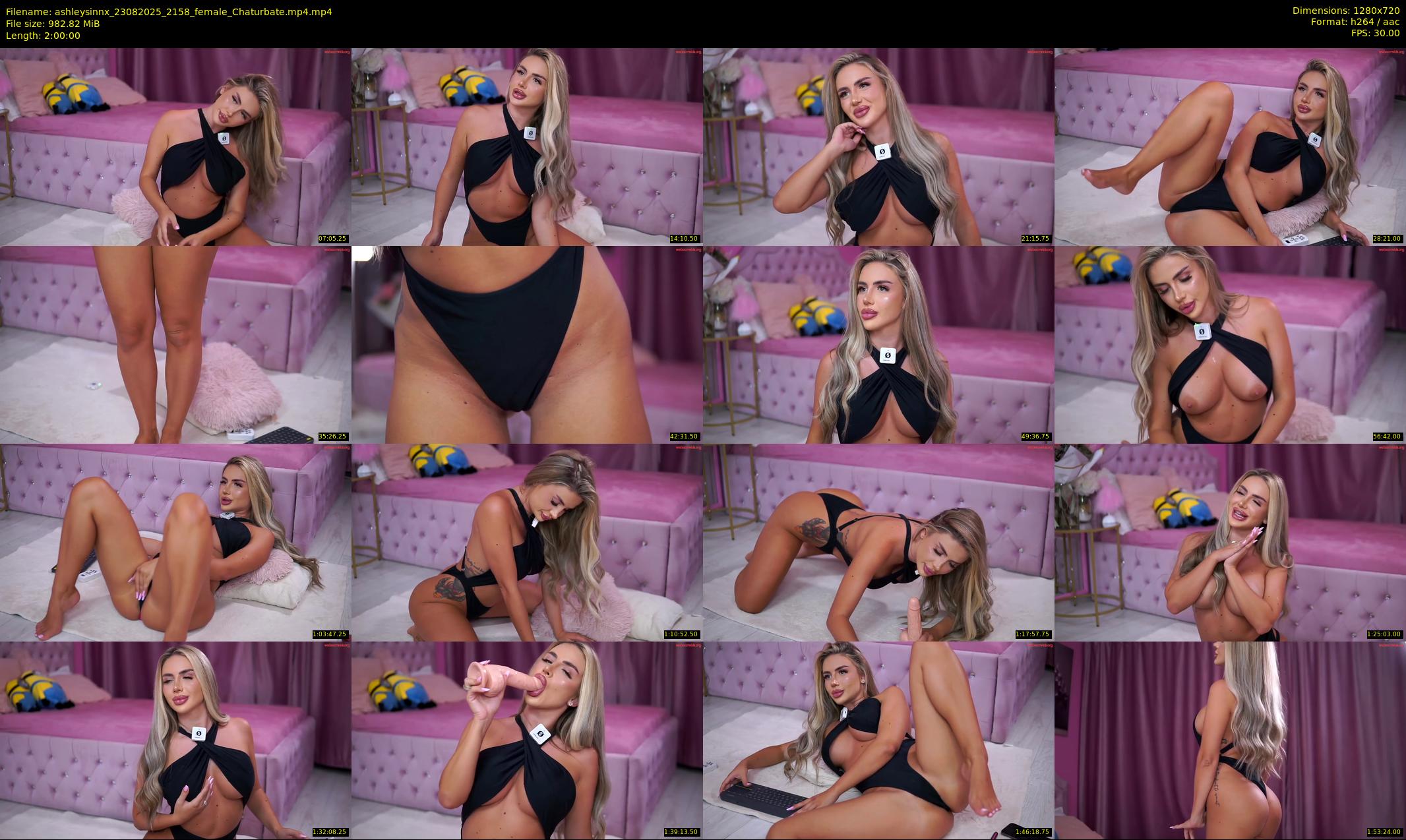 ashleysinnx — 120 minute Chaturbate female cam show recording, 720p, Aug 23, 2025