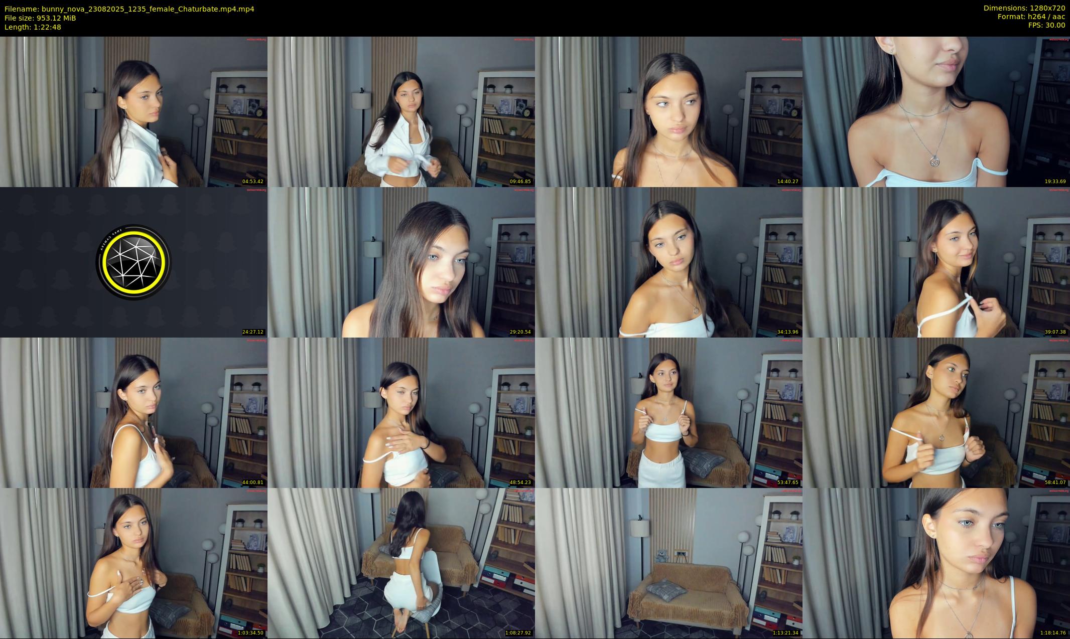 bunny_nova — 83 minute Chaturbate female cam show recording, 720p, Aug 23, 2025