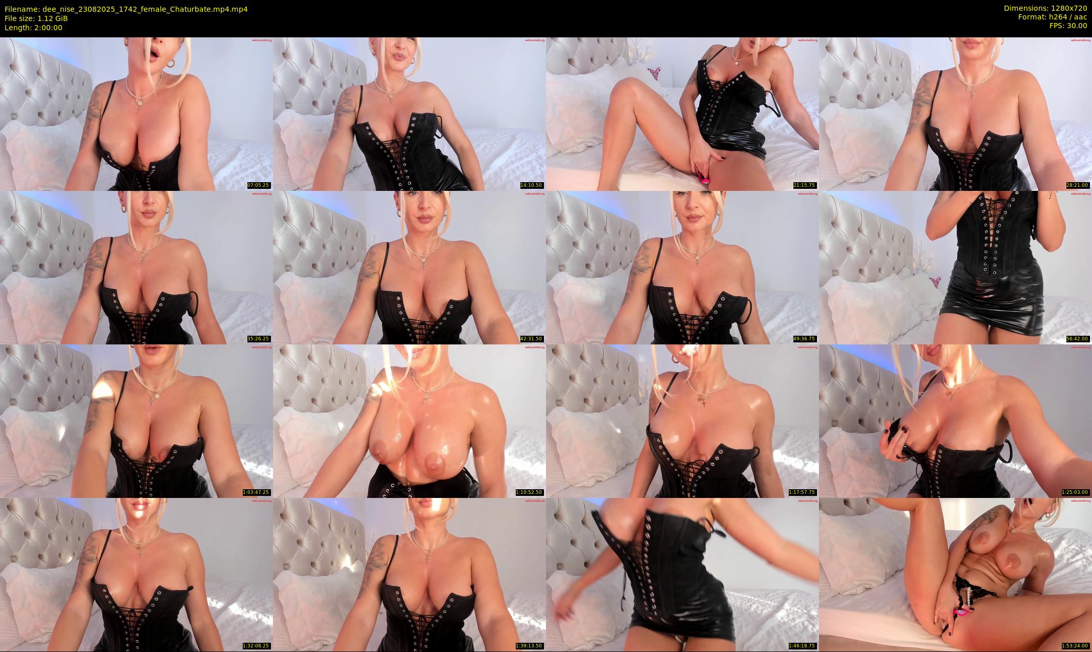 dee_nise — 120 minute Chaturbate female cam show recording, 720p, Aug 23, 2025