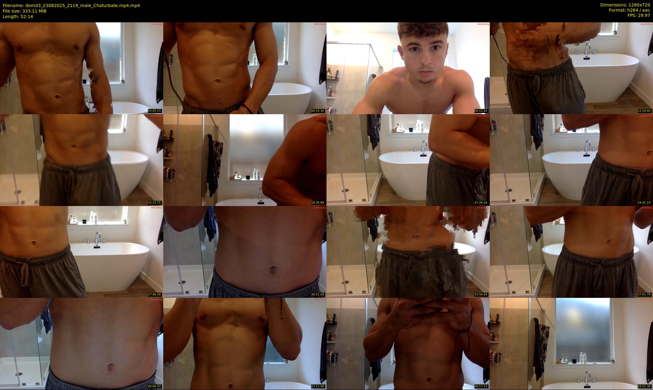 domd3 — 53 minute Chaturbate male cam show recording, 720p, Aug 23, 2025