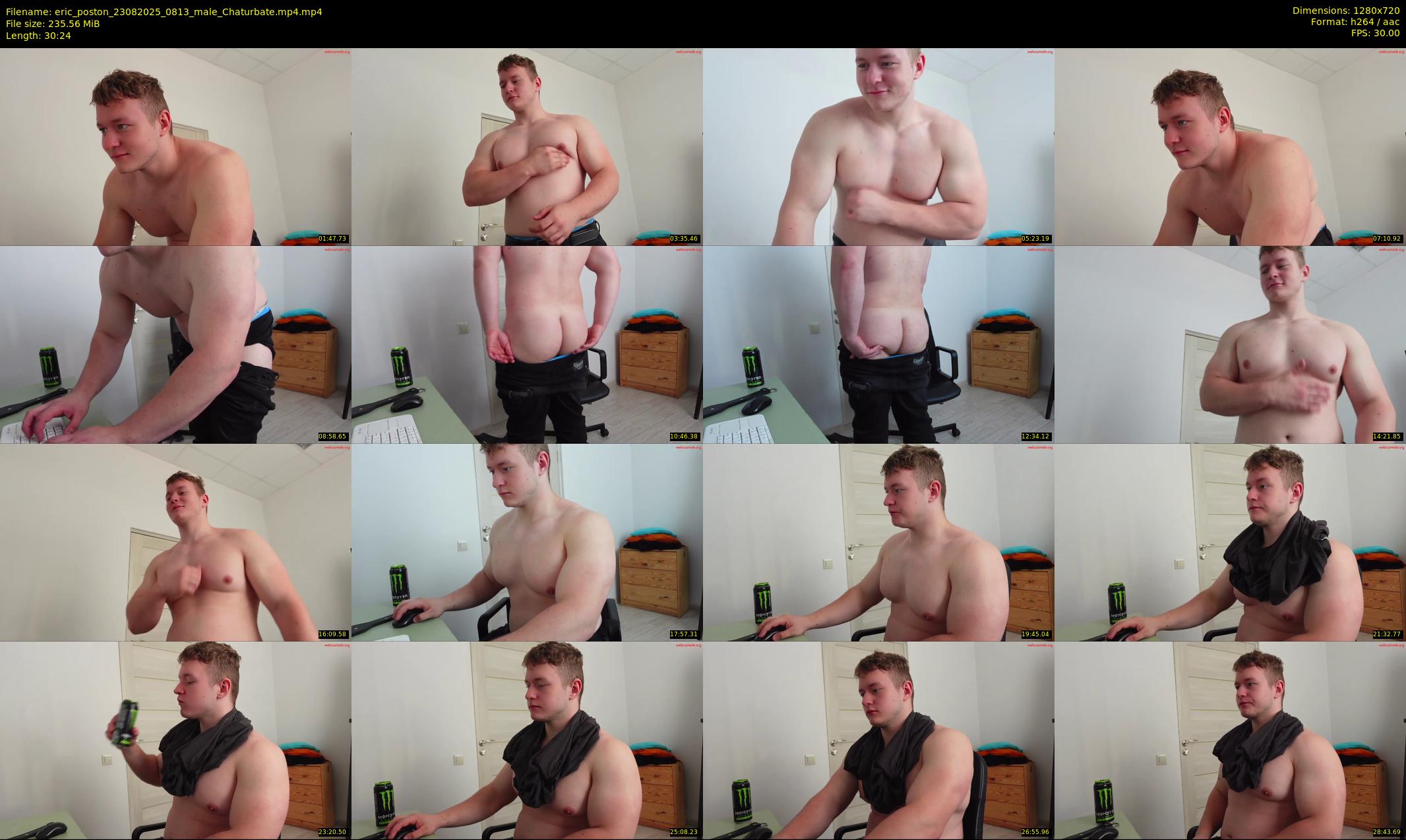 eric_poston — 31 minute Chaturbate male cam show recording, 720p, Aug 23, 2025