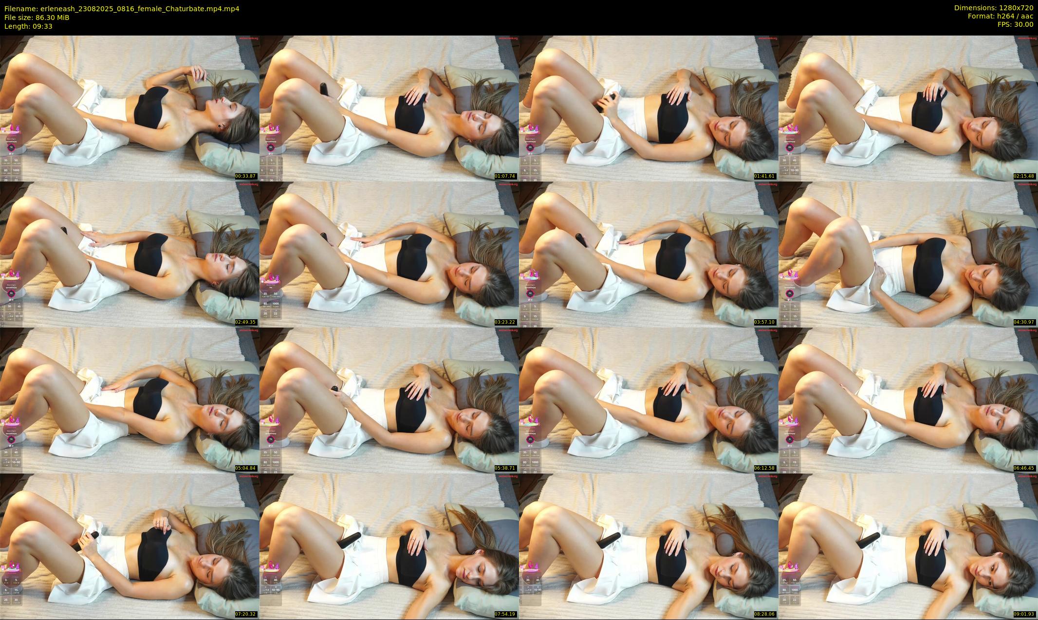 erleneash — 10 minute Chaturbate female cam show recording, 720p, Aug 23, 2025