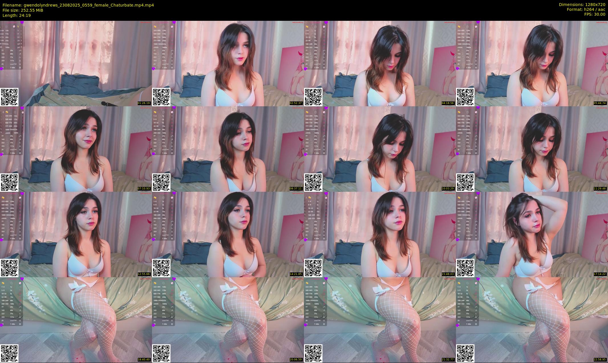 gwendolyndrews — 25 minute Chaturbate female cam show recording, 720p, Aug 23, 2025