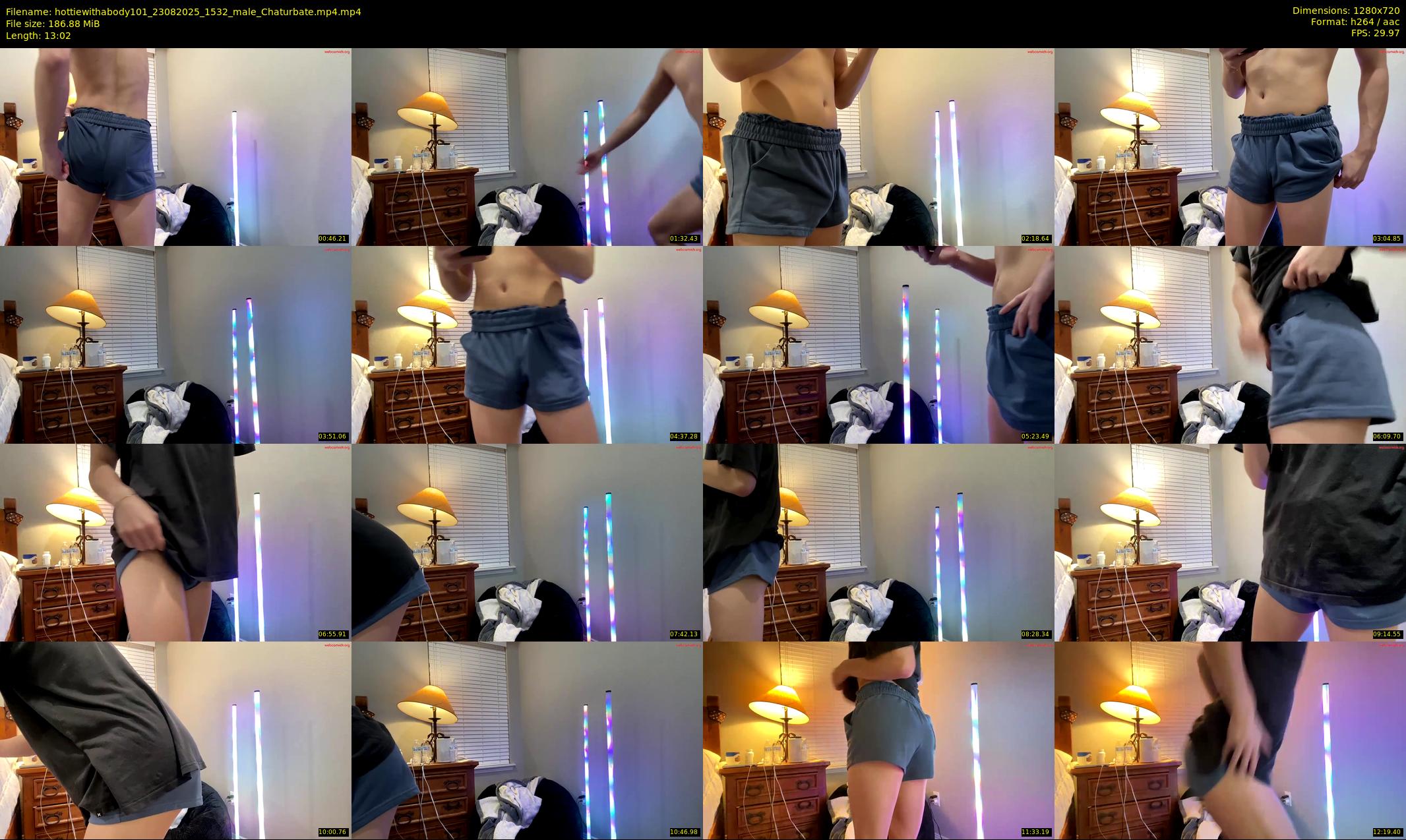 hottiewithabody101 — 14 minute Chaturbate male cam show recording, 720p, Aug 23, 2025