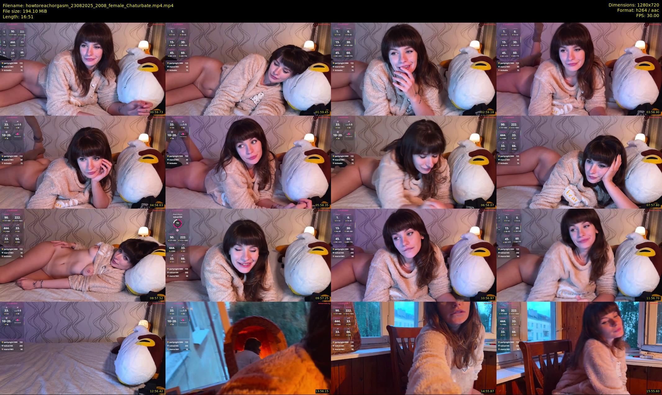 howtoreachorgasm — 17 minute Chaturbate couple cam show recording, 720p, Aug 23, 2025