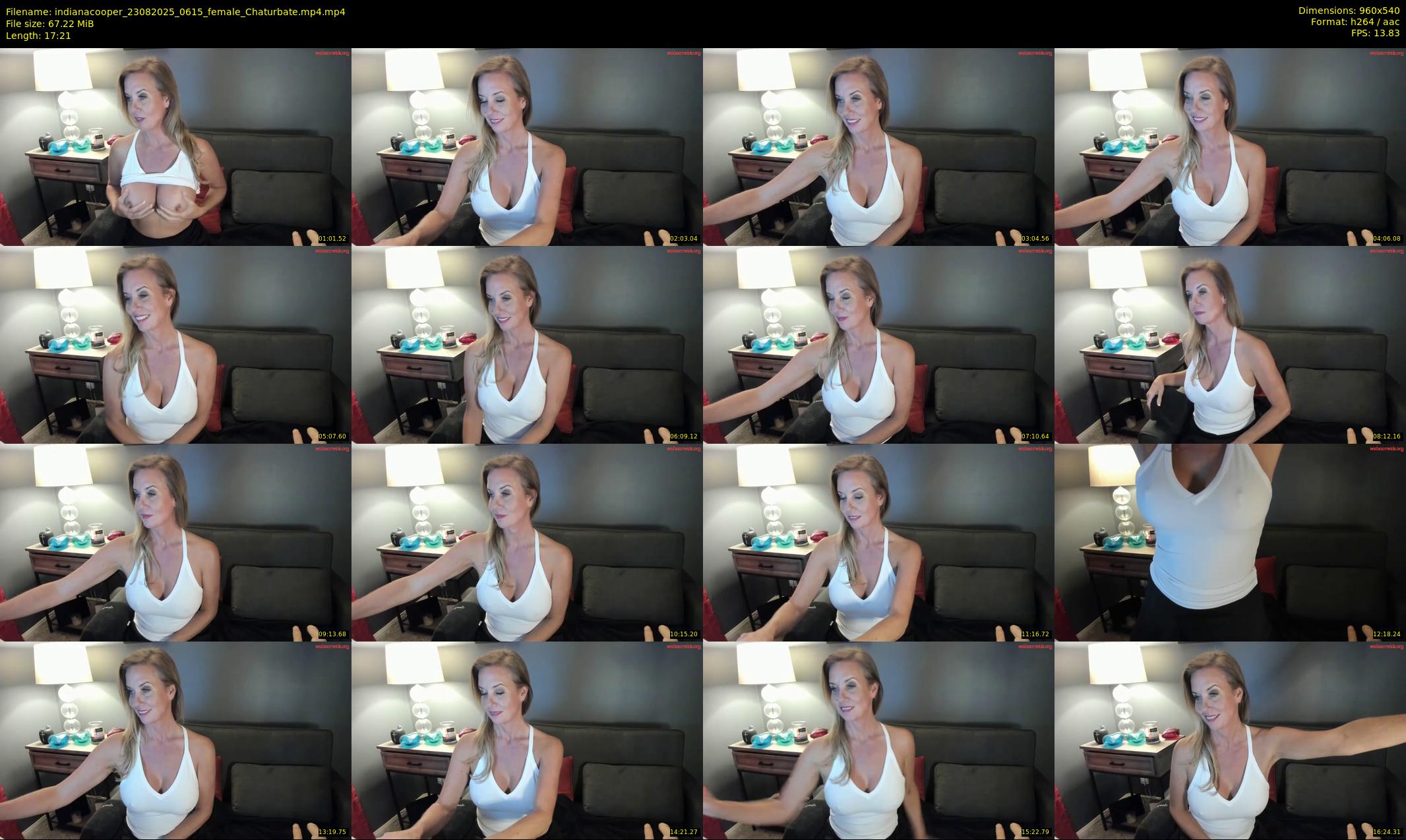 indianacooper — 18 minute Chaturbate female cam show recording, 480p, Aug 23, 2025