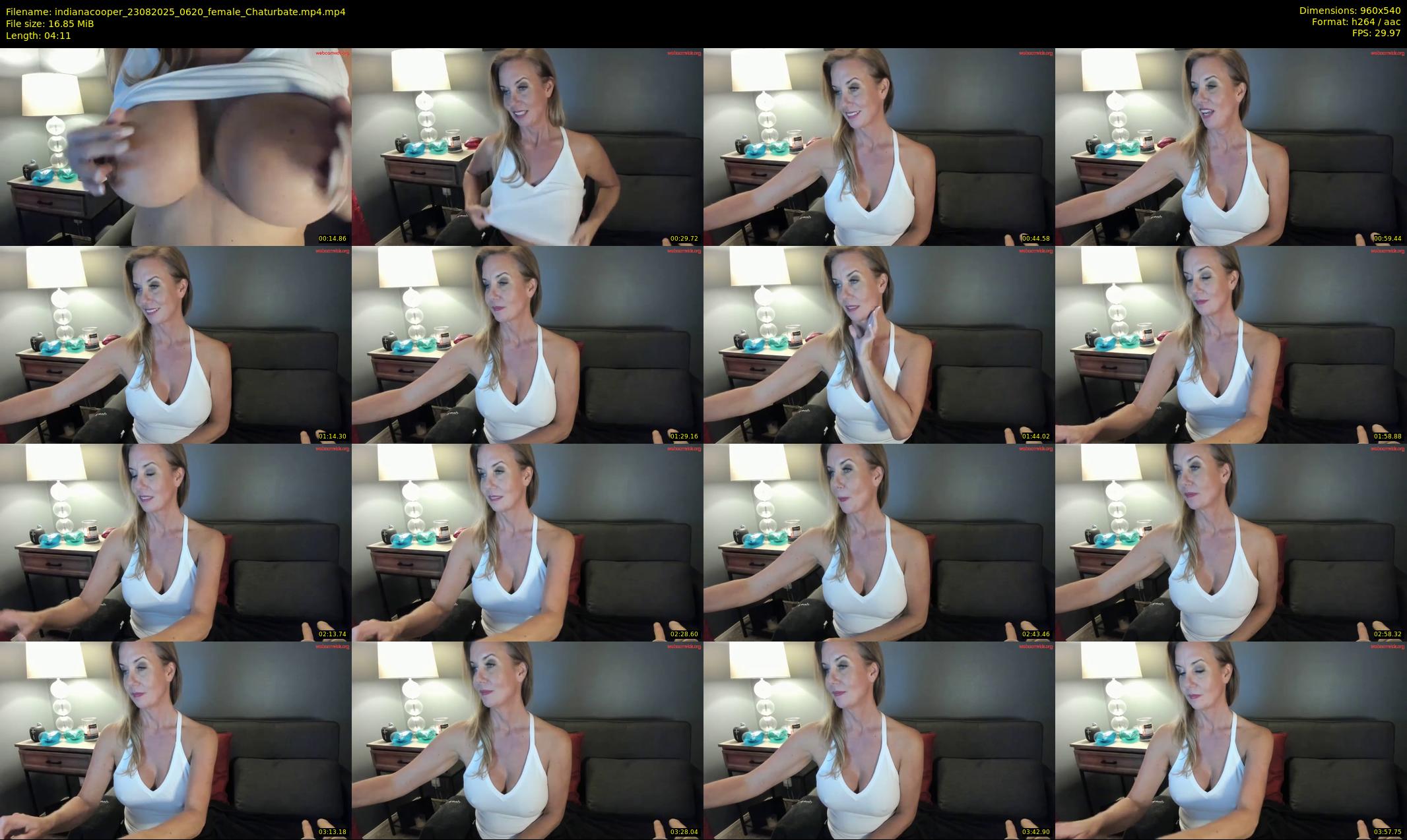 indianacooper — 5 minute Chaturbate female cam show recording, 480p, Aug 23, 2025